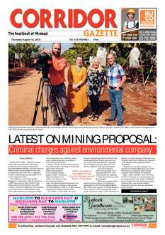 Corridor Gazette 15 August 2019