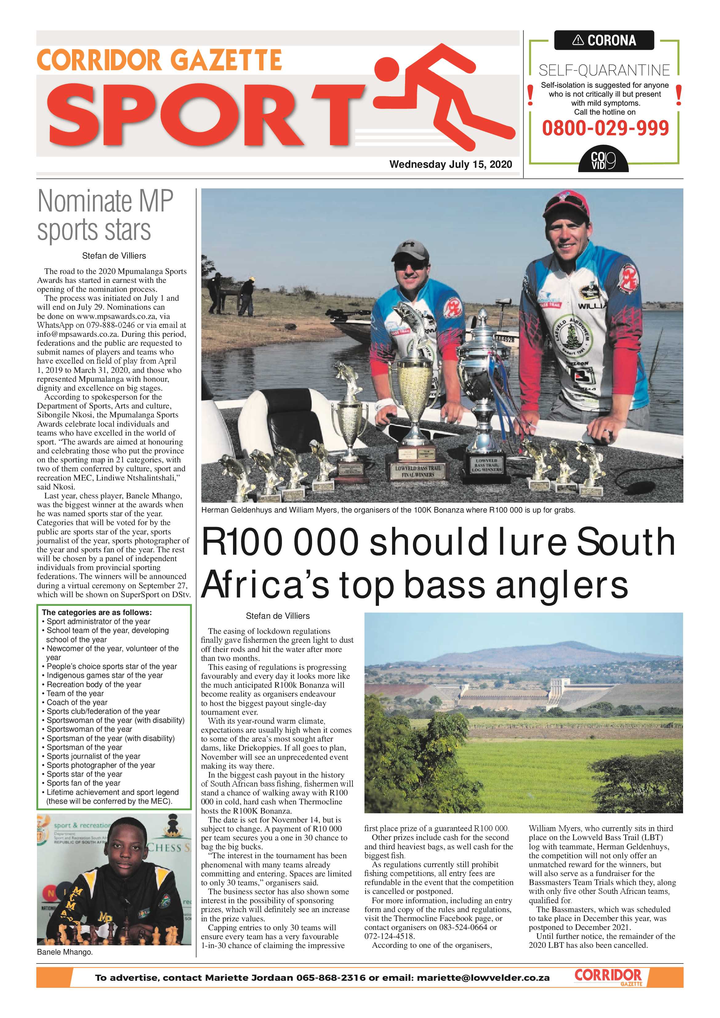 Corridor Gazette 15 July 2020 page 8