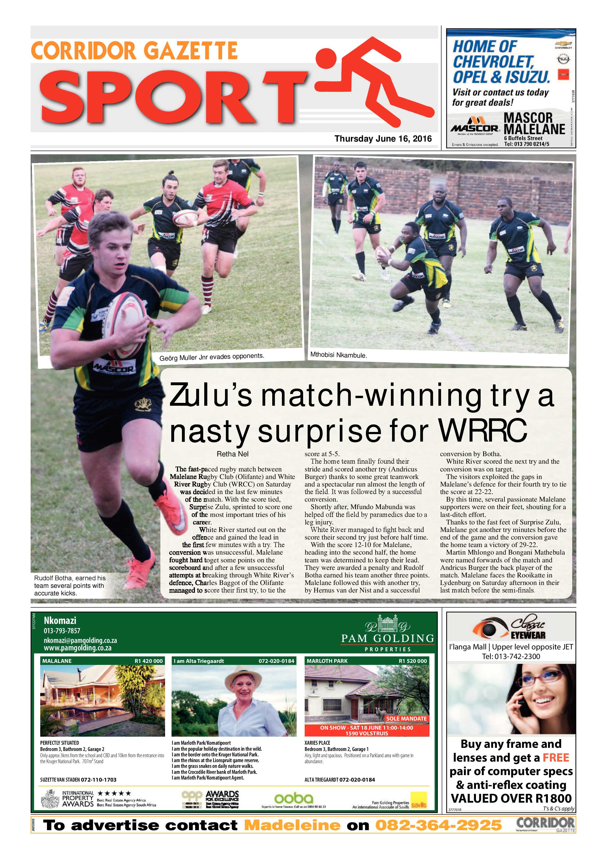 Corridor Gazette 15 June 2017 page 12