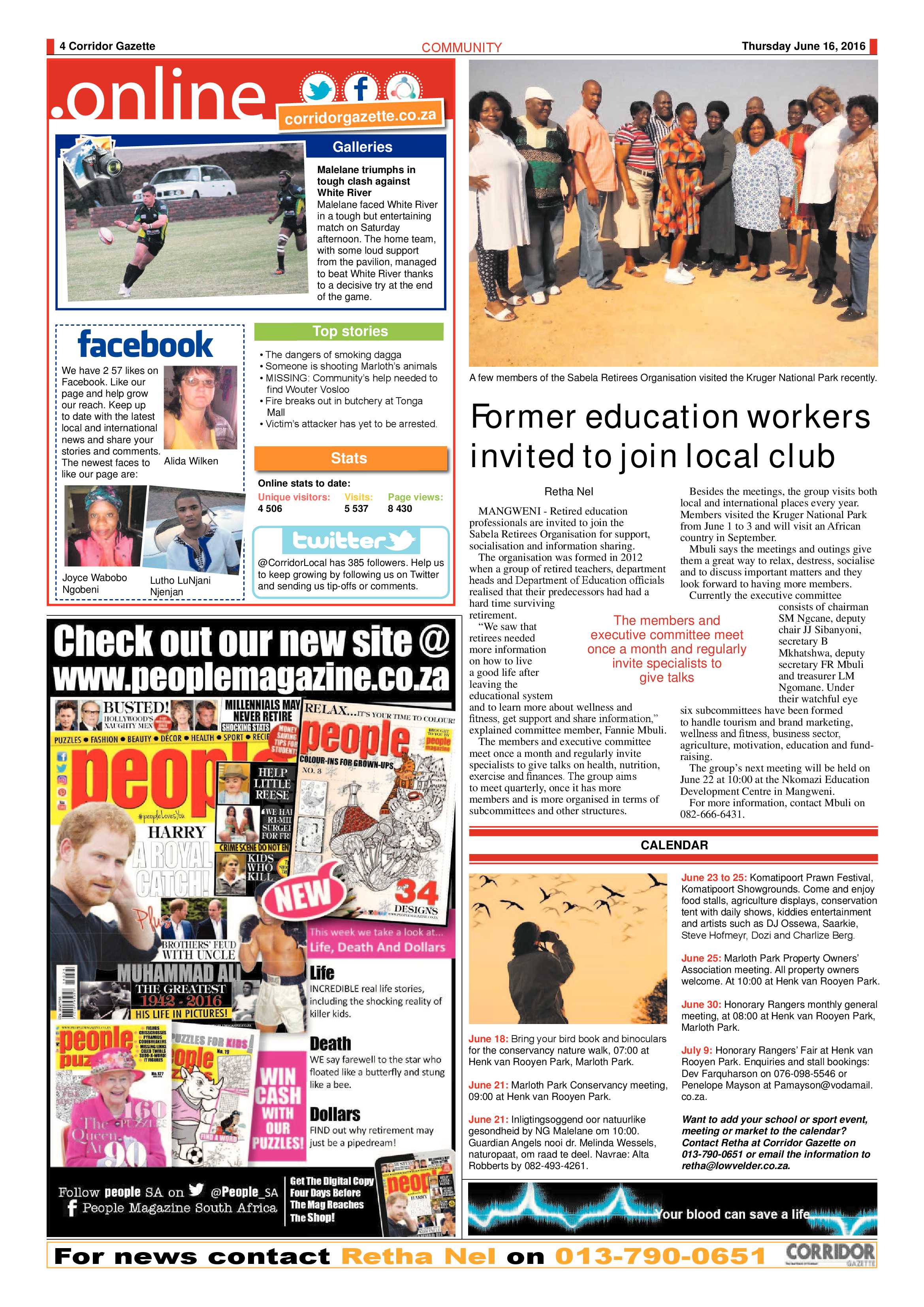 Corridor Gazette 15 June 2017 page 4