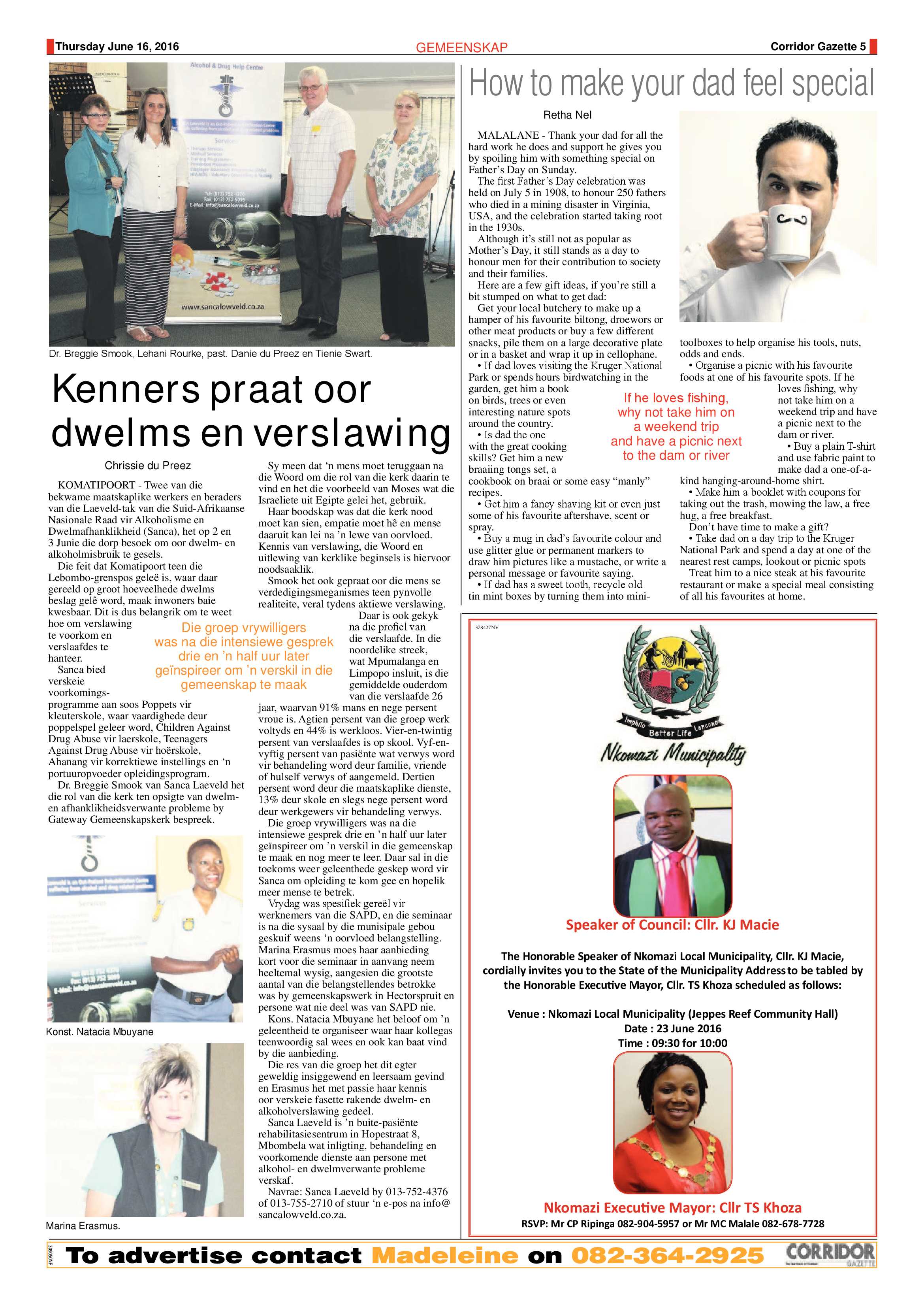 Corridor Gazette 15 June 2017 page 5