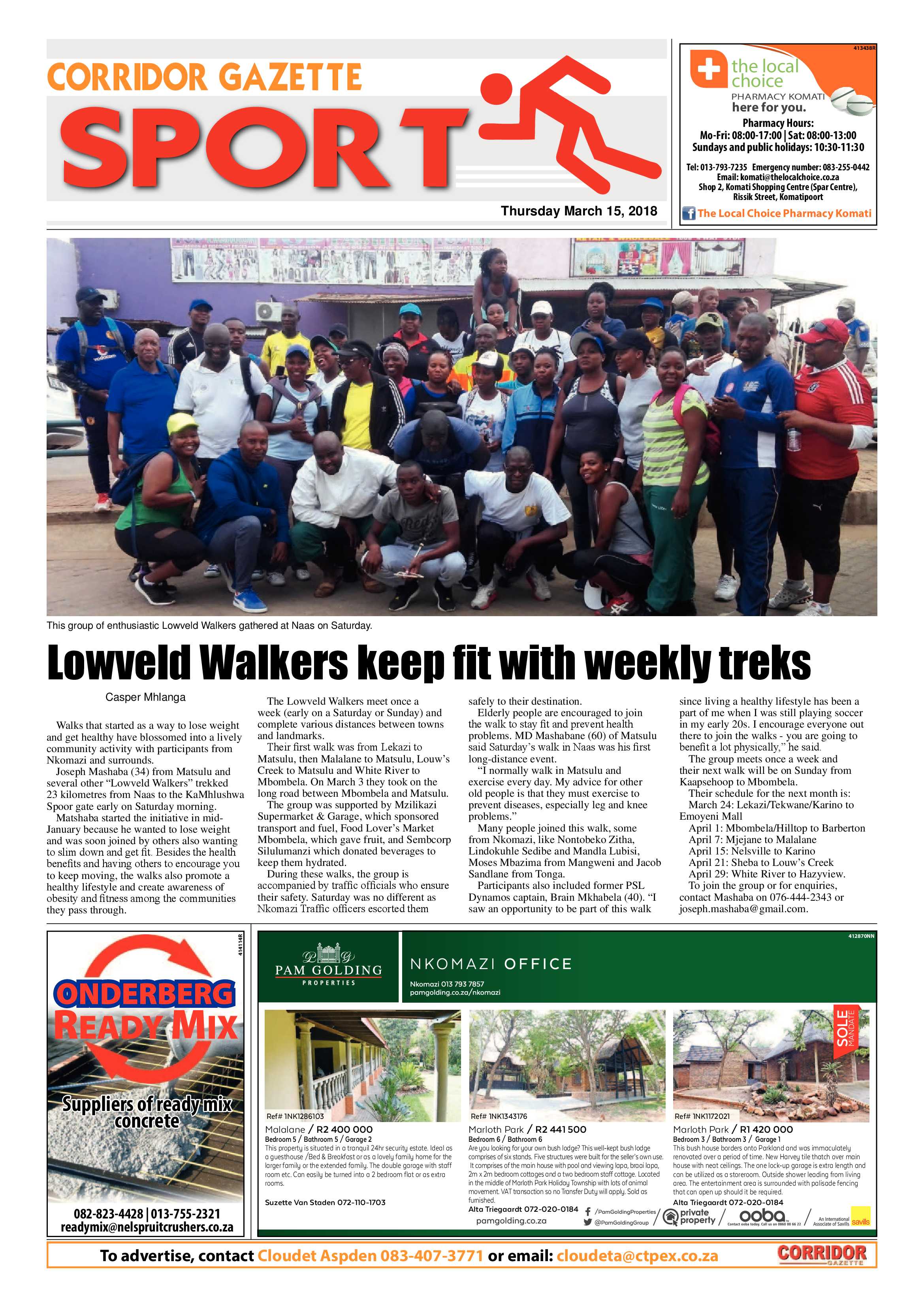 Corridor Gazette 15 March 2018 page 8