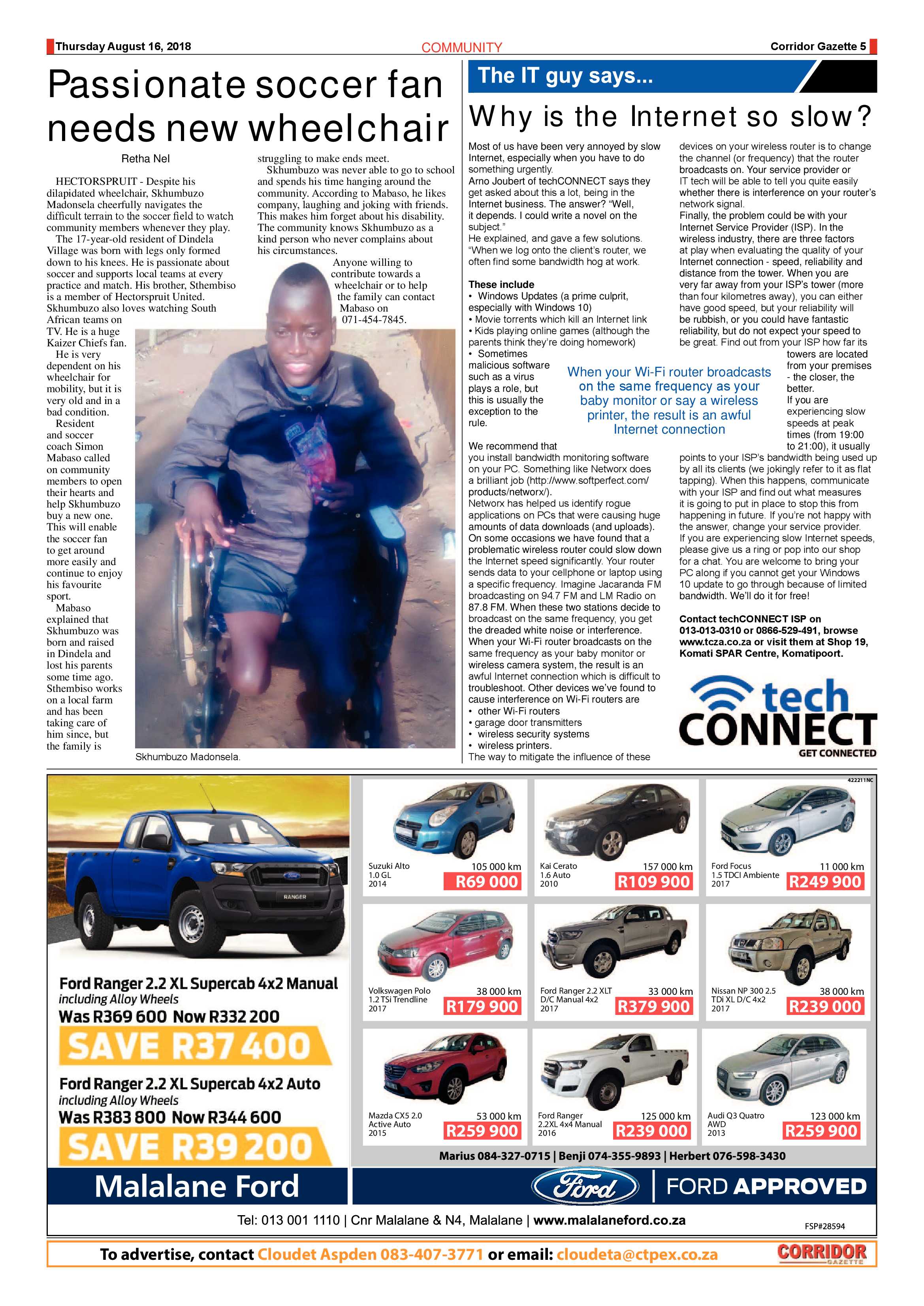 Corridor Gazette 16 August 2018 page 5
