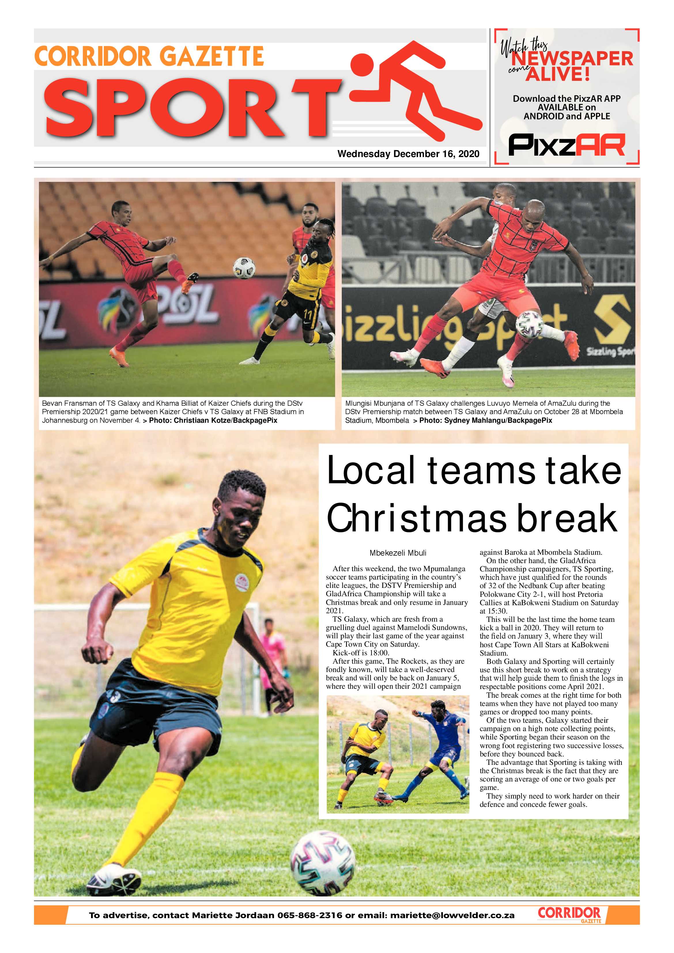Corridor Gazette 16 December 2020 page 8