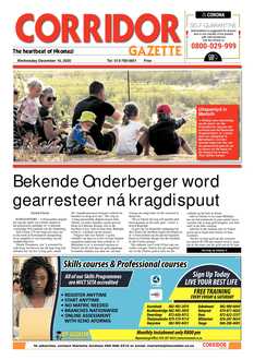 Corridor Gazette 16 December 2020