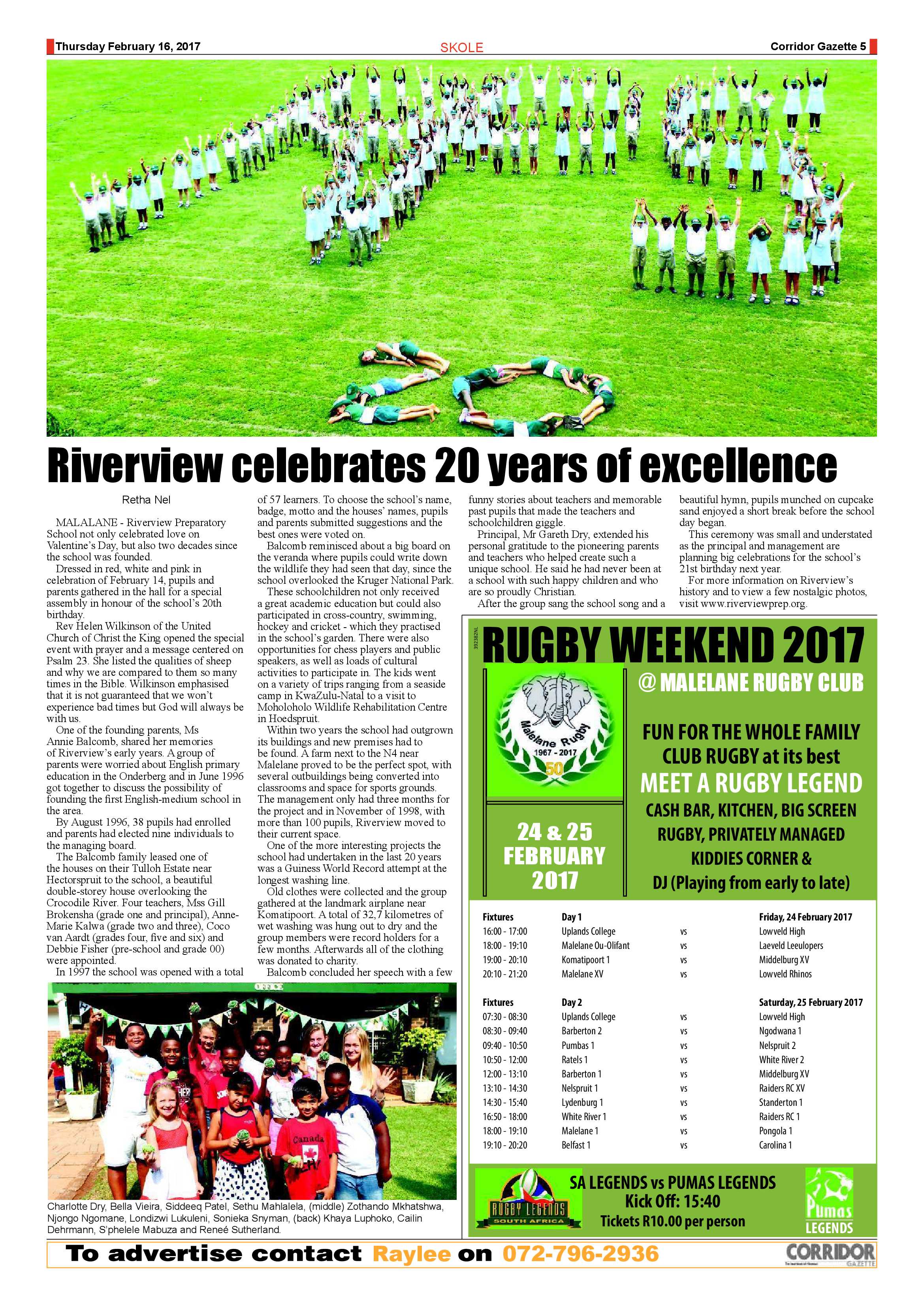 Corridor Gazette 16 February 2017 page 5