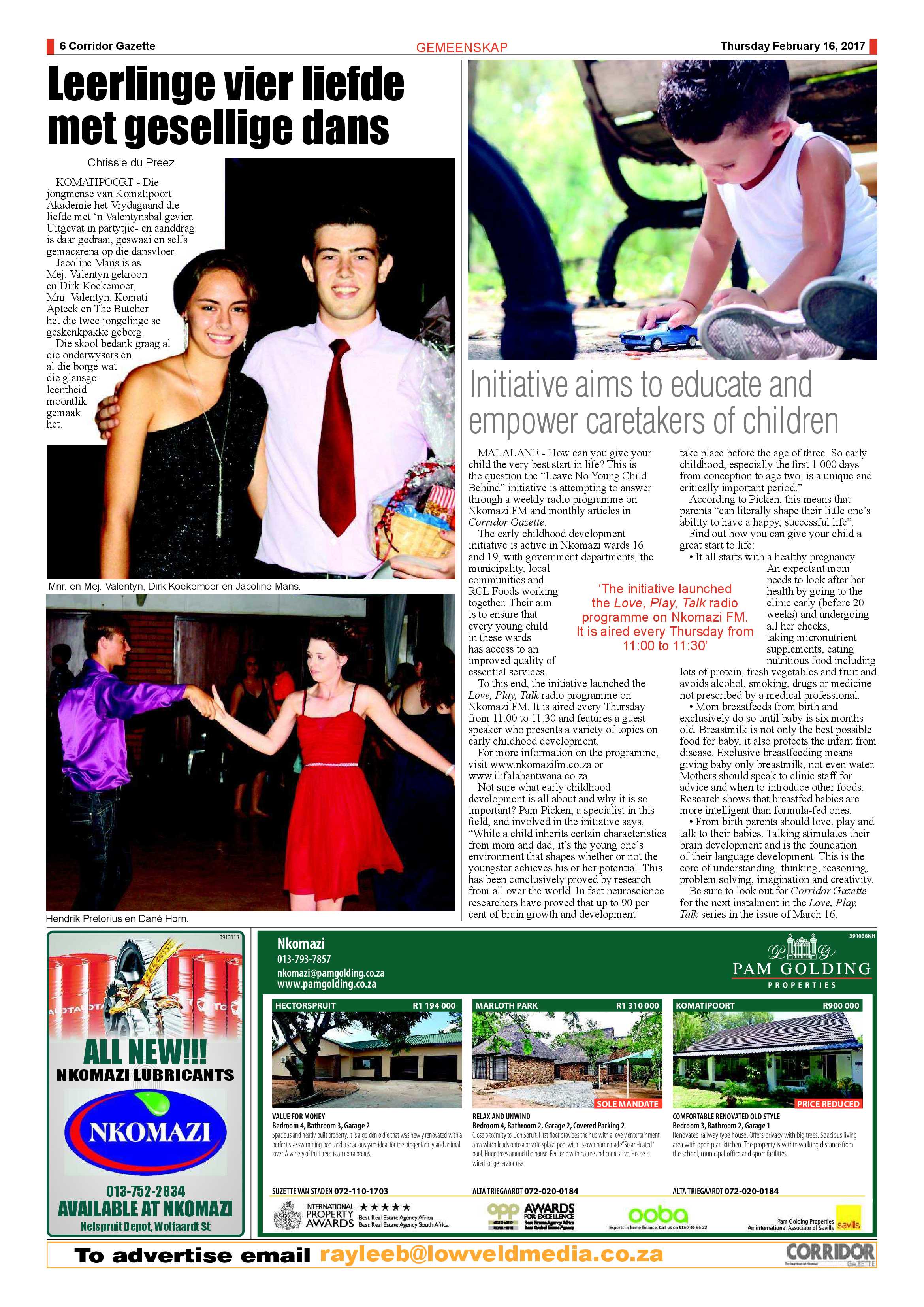 Corridor Gazette 16 February 2017 page 6