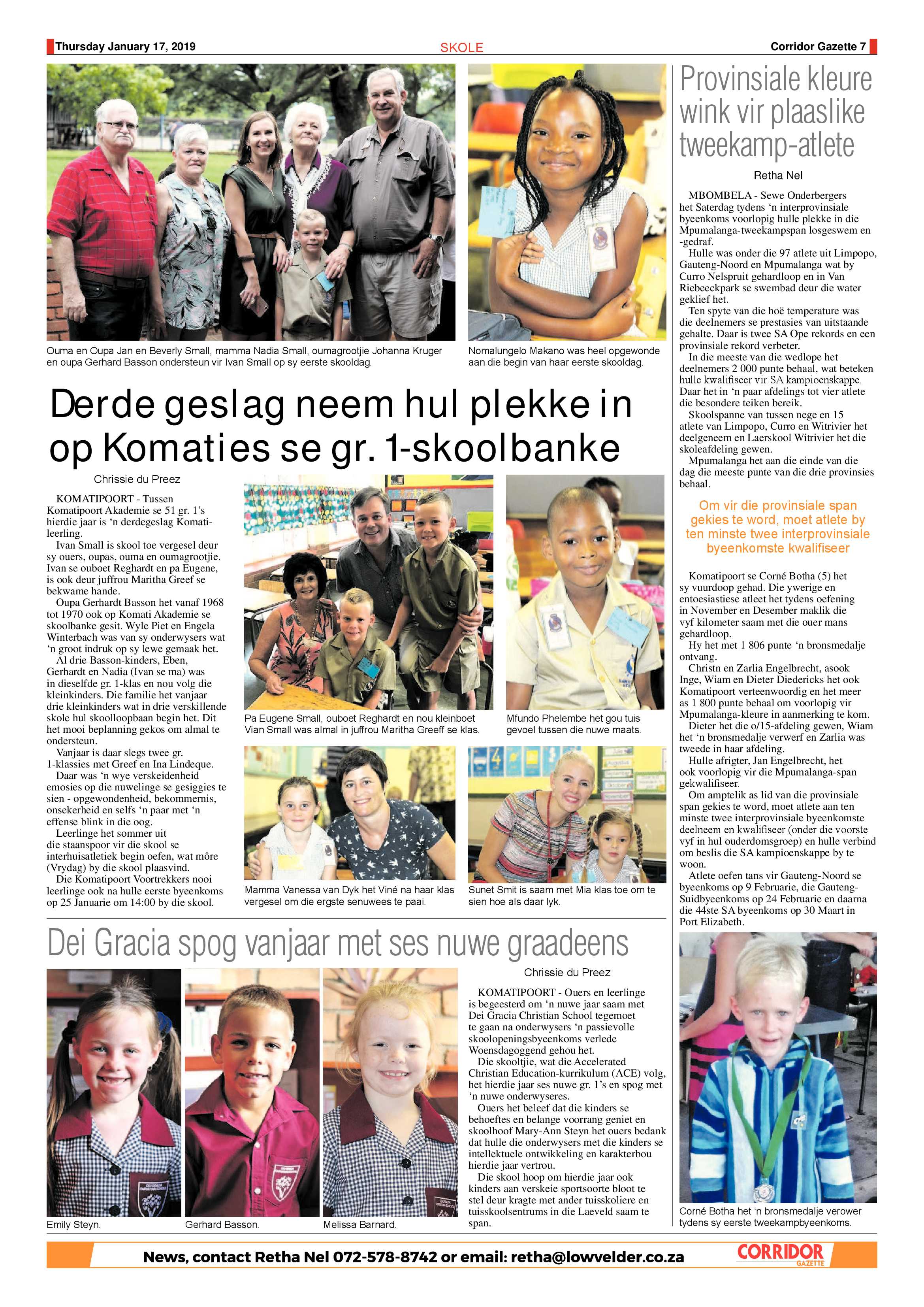 Corridor Gazette 17 January 2019 page 7