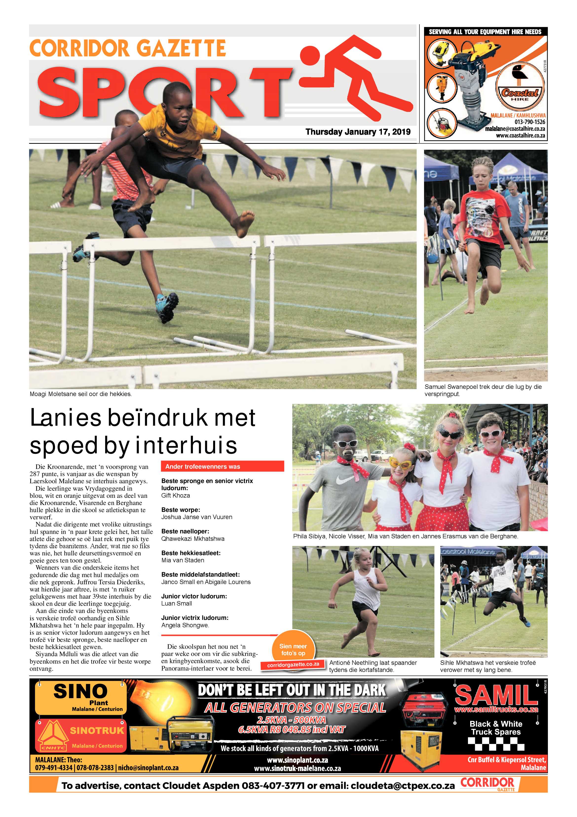 Corridor Gazette 17 January 2019 page 8