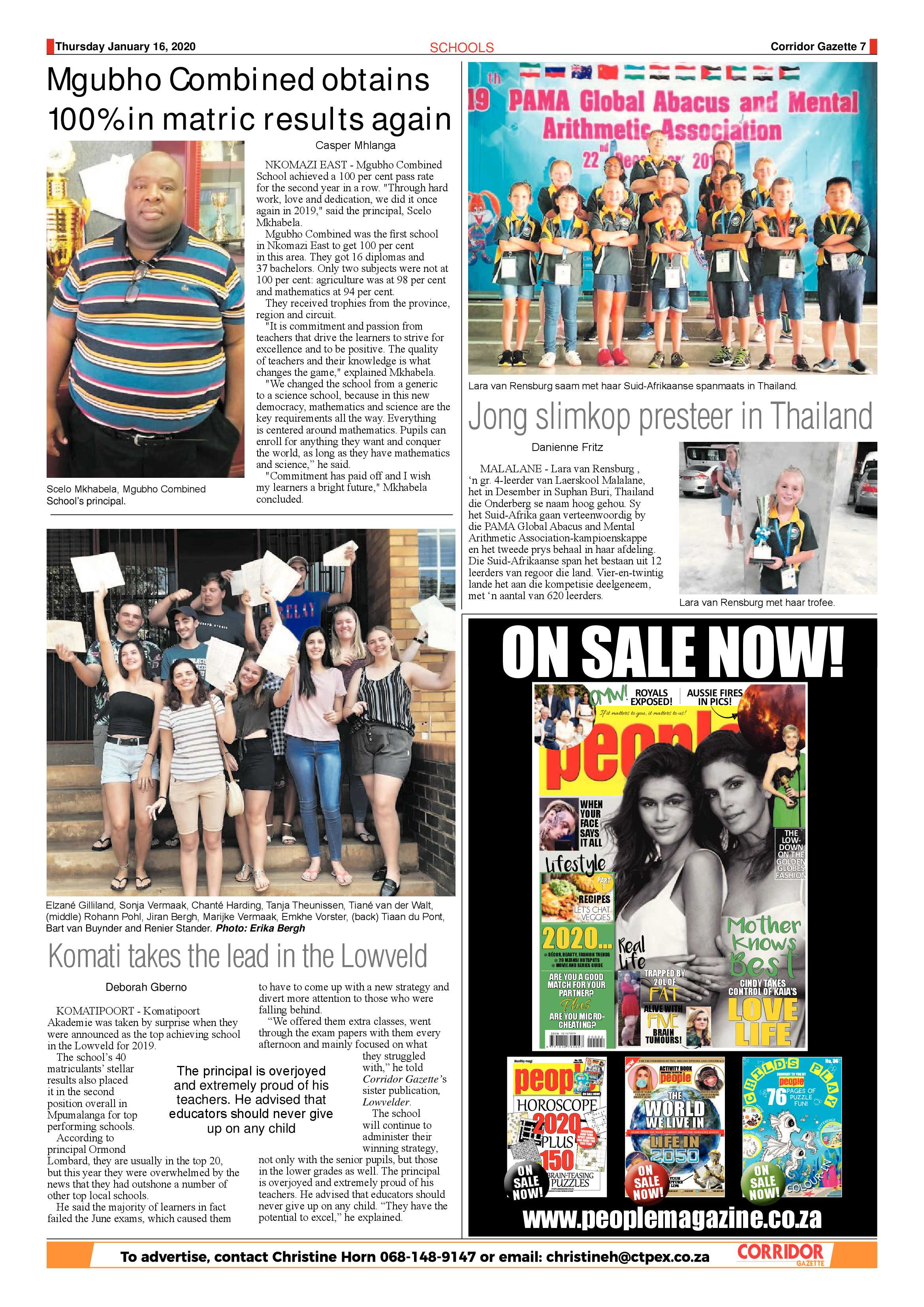 Corridor gazette 16 January 2020 page 7