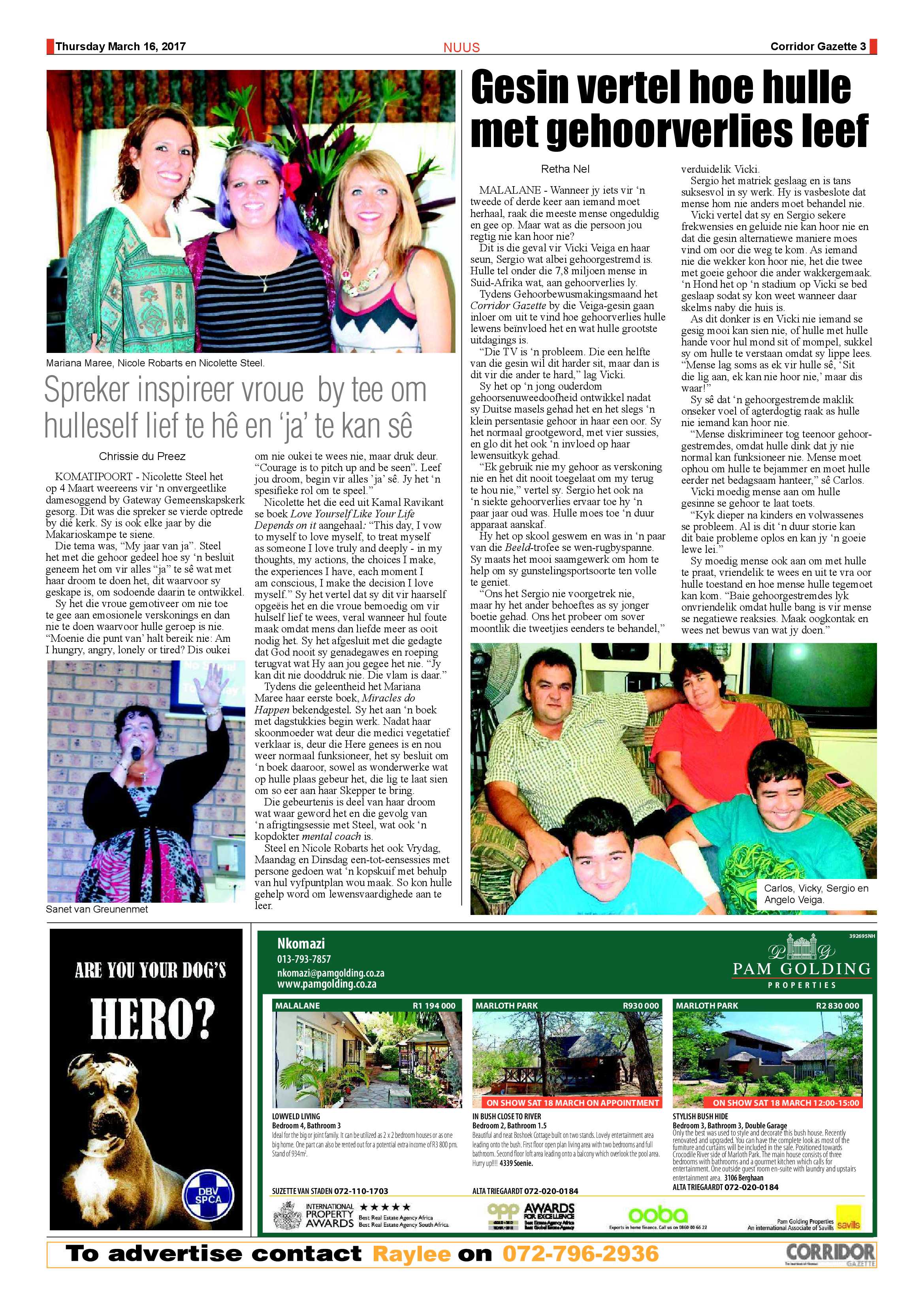 Corridor Gazette 16 March 2017 page 3