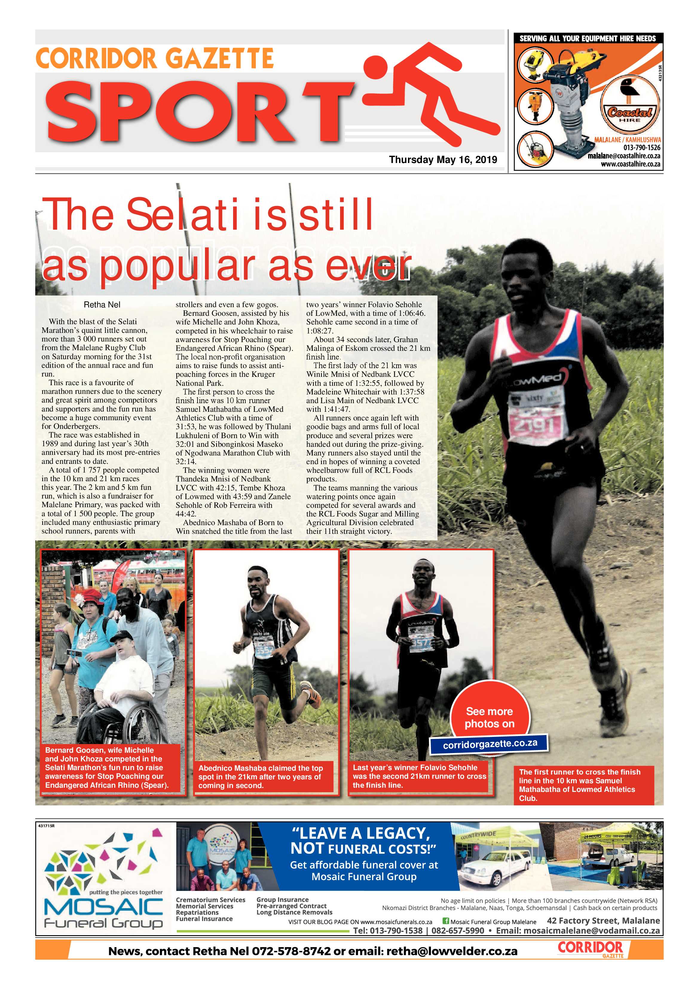 Corridor Gazette 16 May 2019 page 8