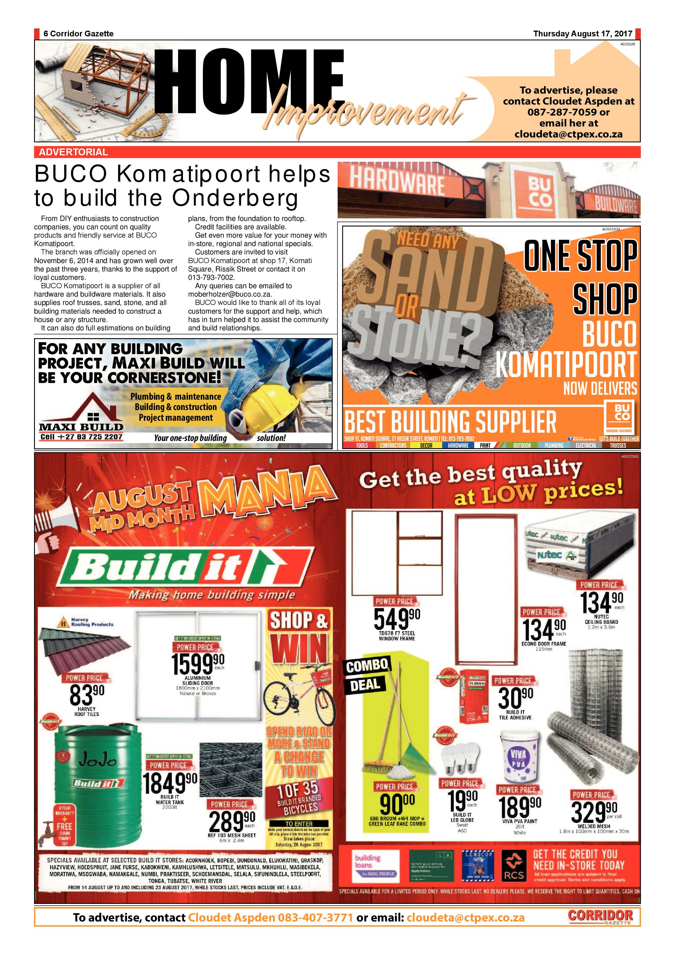 Corridor Gazette 17 August 2017 page 6
