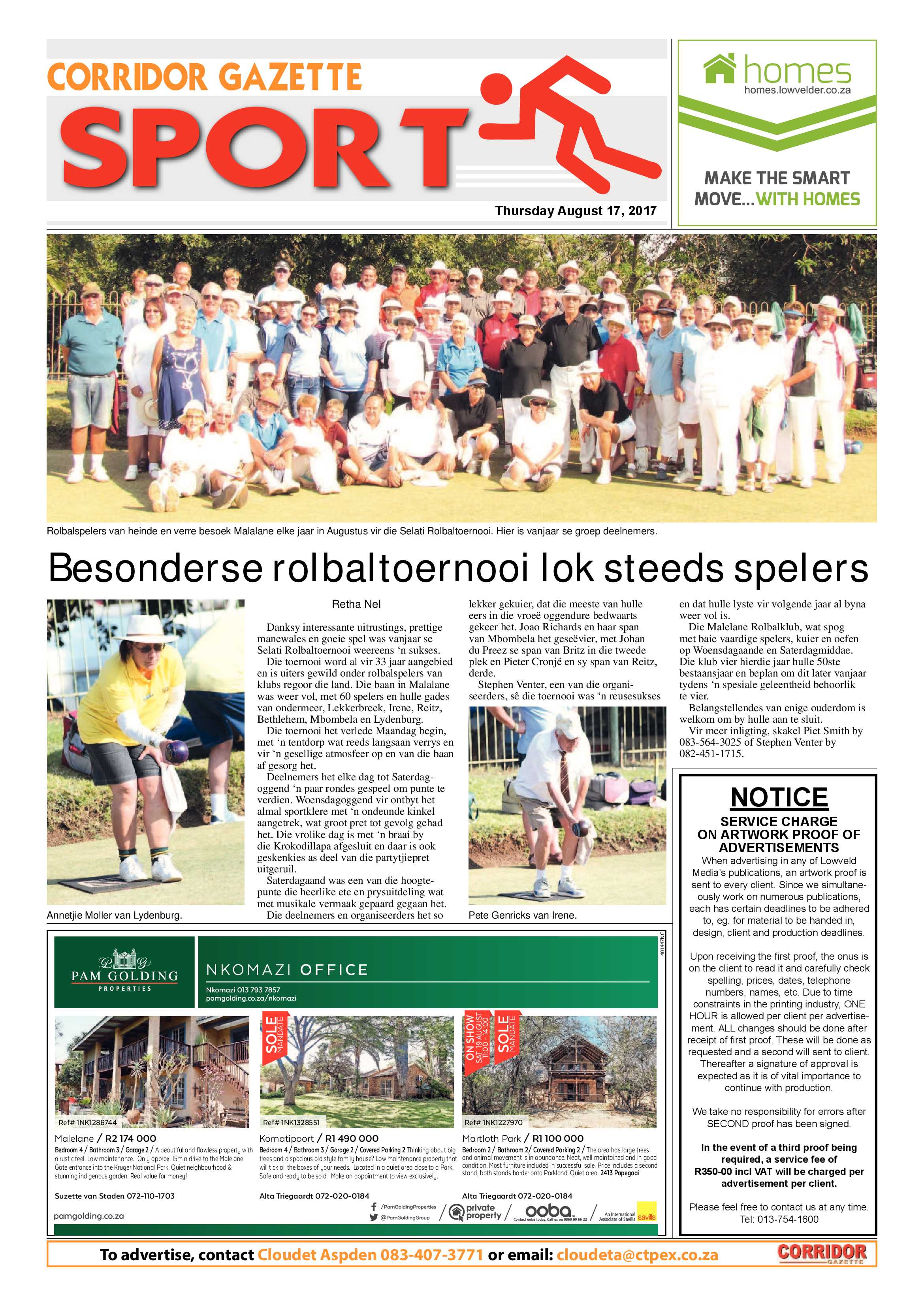 Corridor Gazette 17 August 2017 page 8