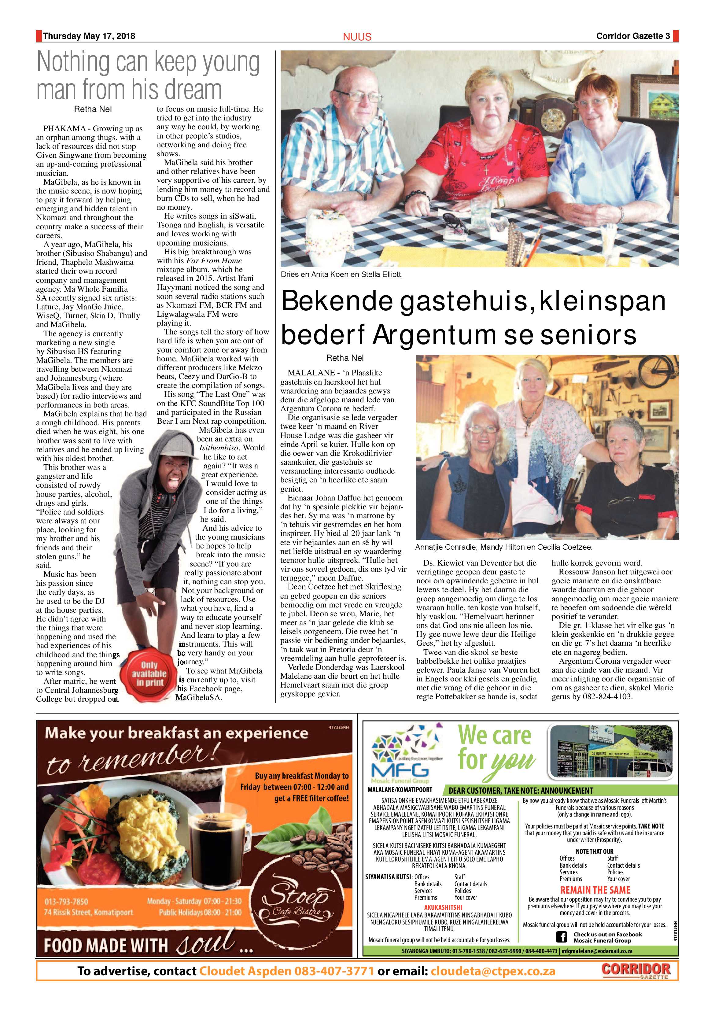 Corridor Gazette 17 May 2018 page 3