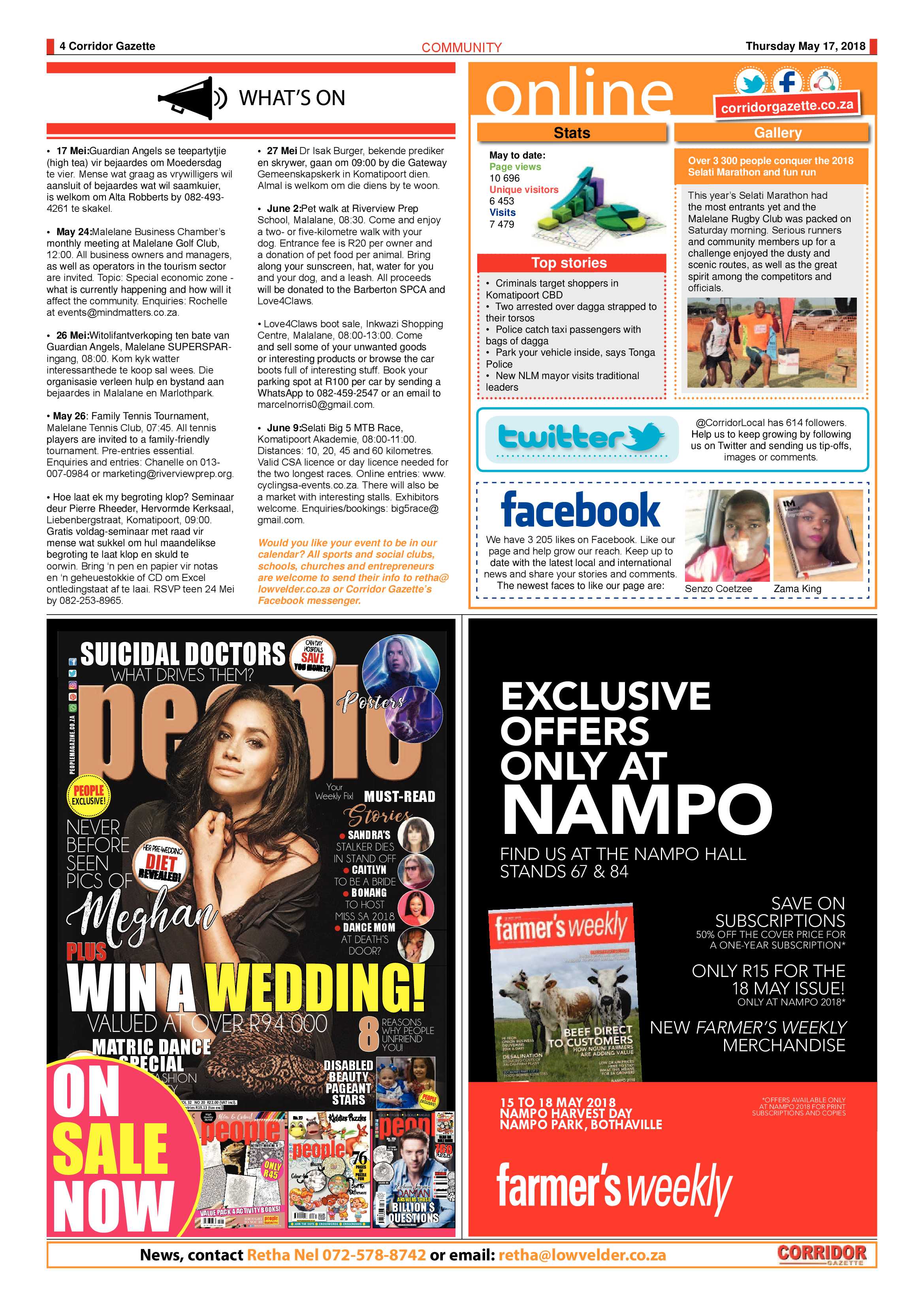 Corridor Gazette 17 May 2018 page 4