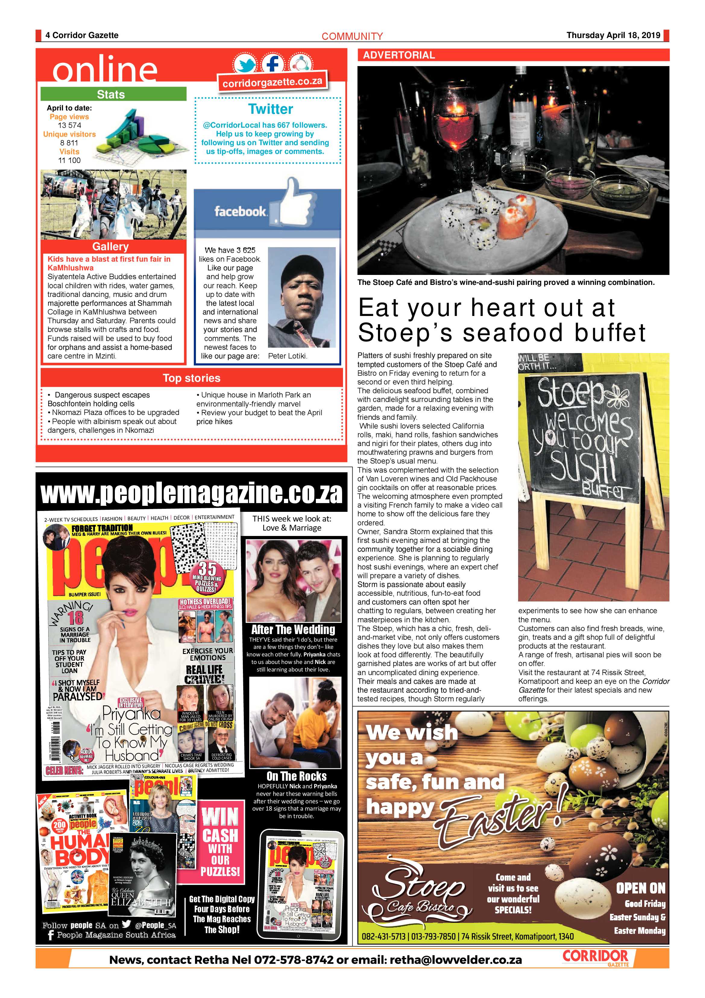 Corridor Gazette 19 April 2019 page 4