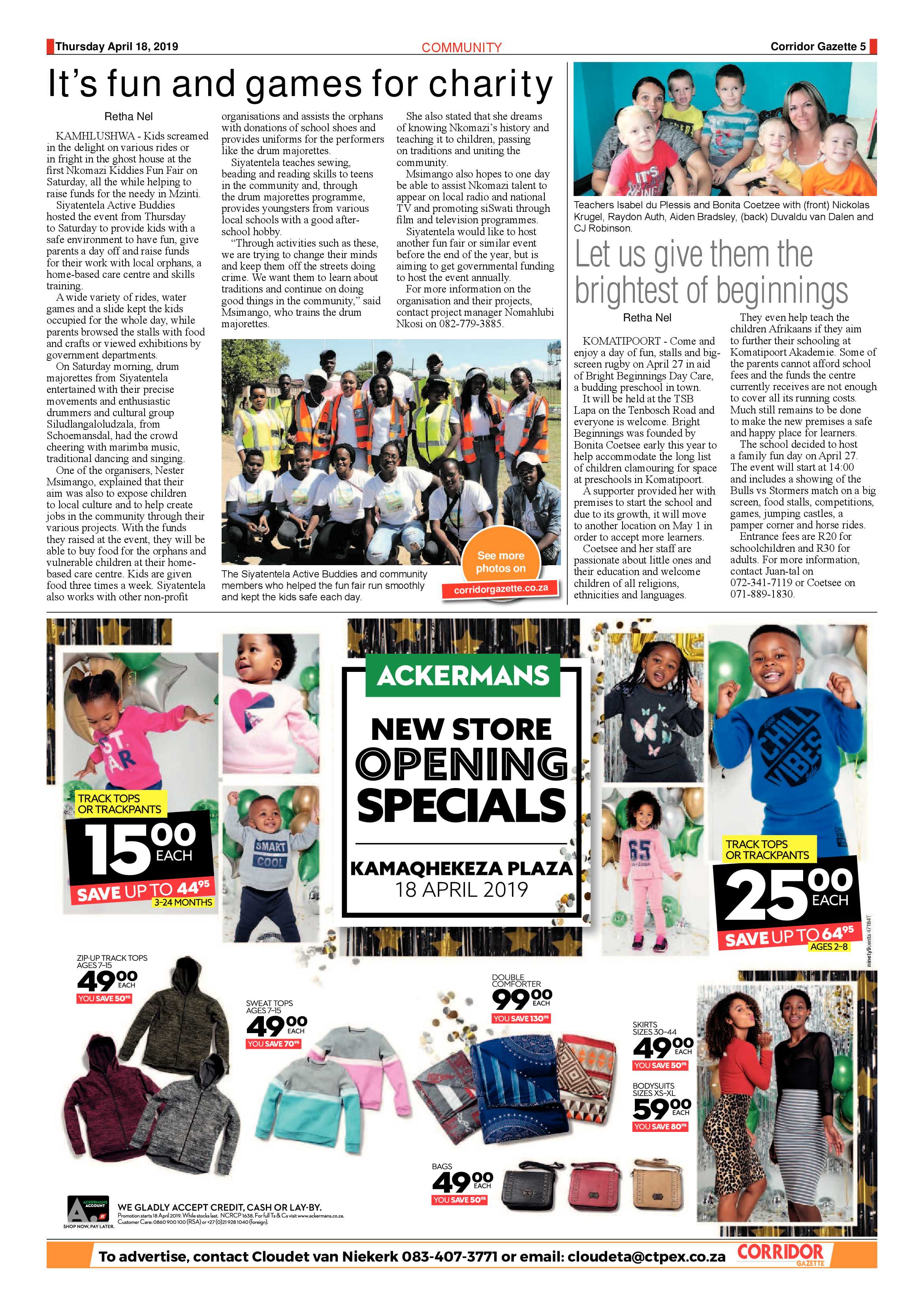 Corridor Gazette 19 April 2019 page 5