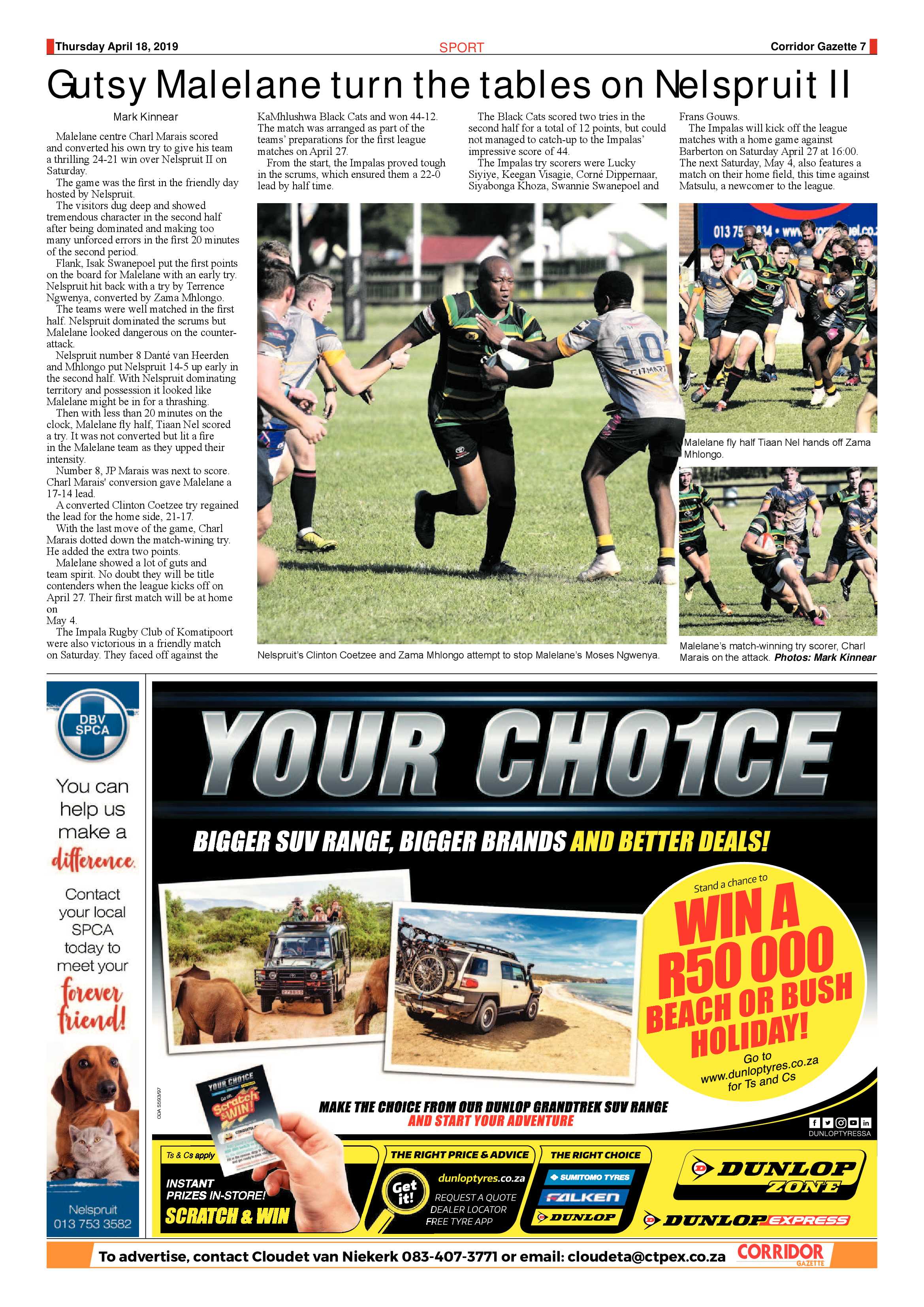 Corridor Gazette 19 April 2019 page 7