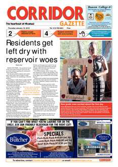 Corridor Gazette 18 January 2018