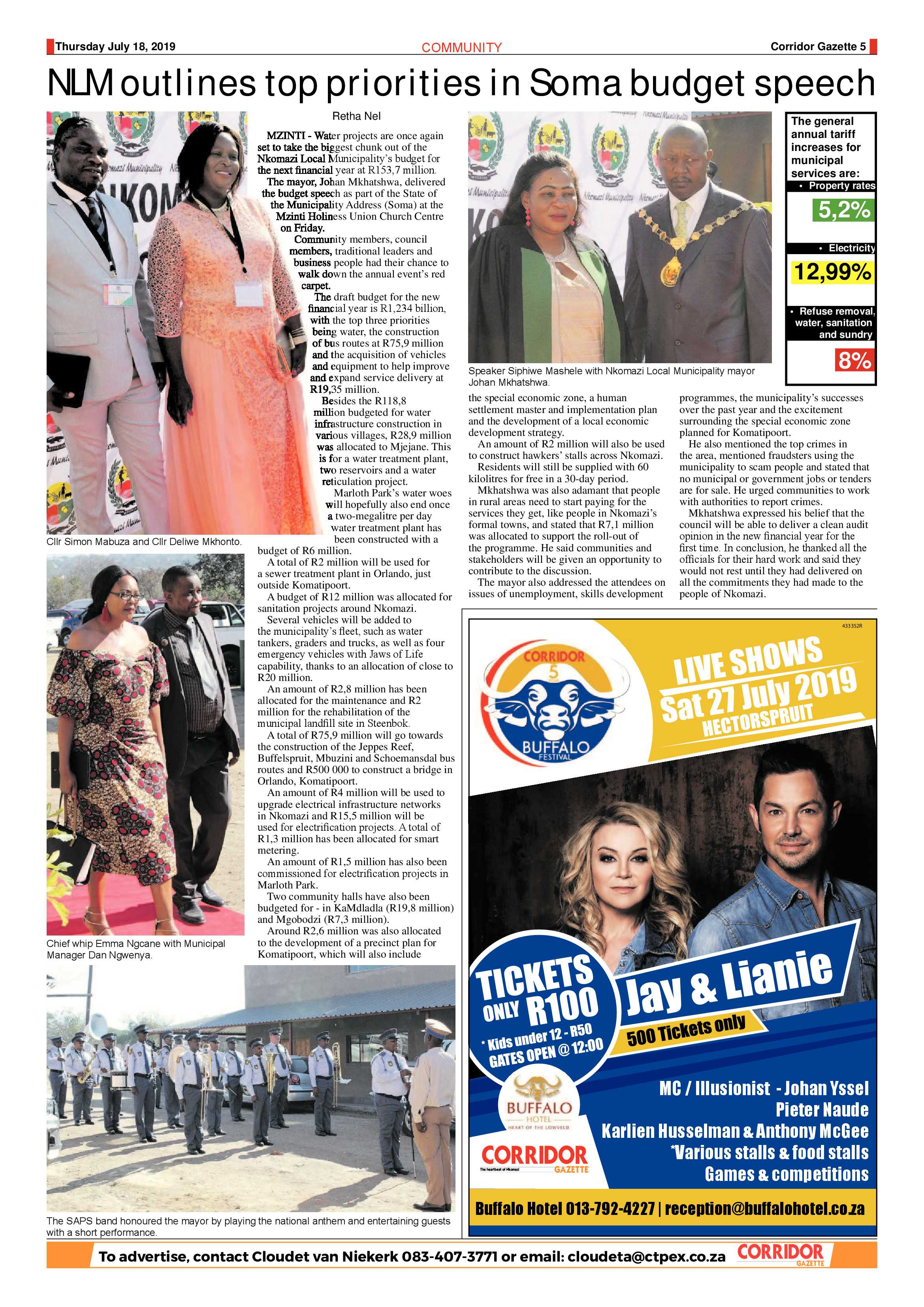 Corridor Gazette 18 July 2019 page 5