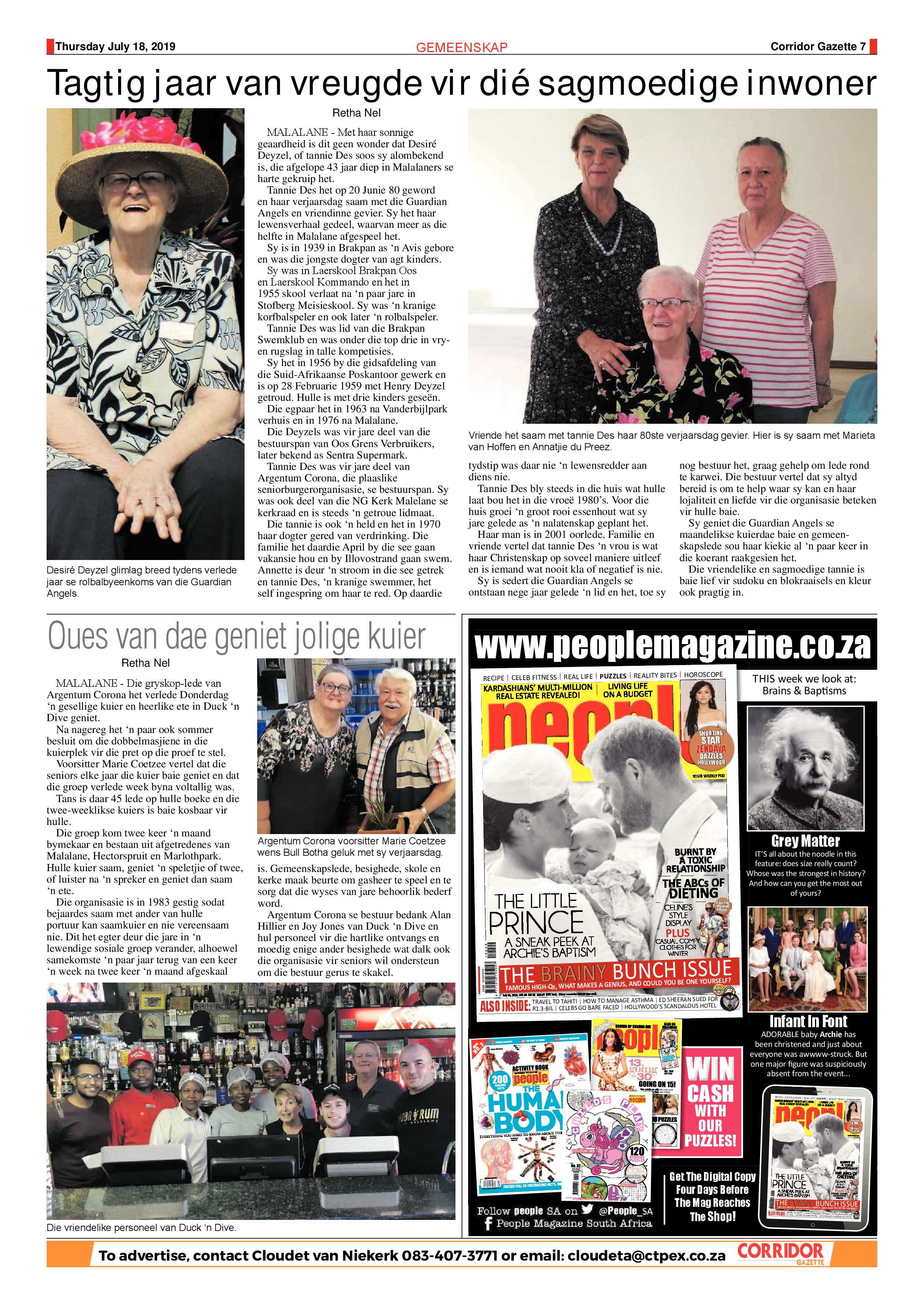 Corridor Gazette 18 July 2019 page 7