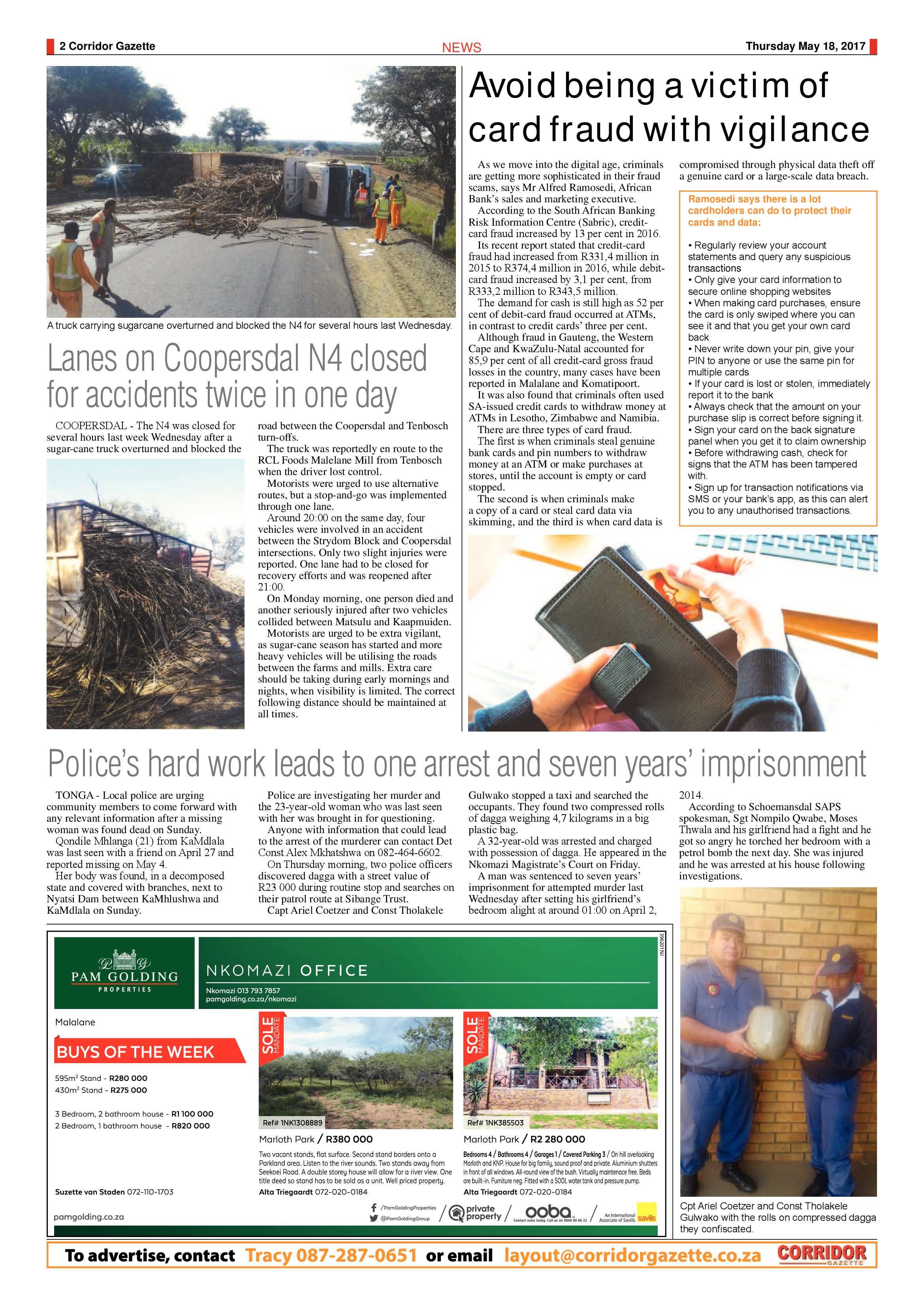 Corridor Gazette 18 May 2017 page 2