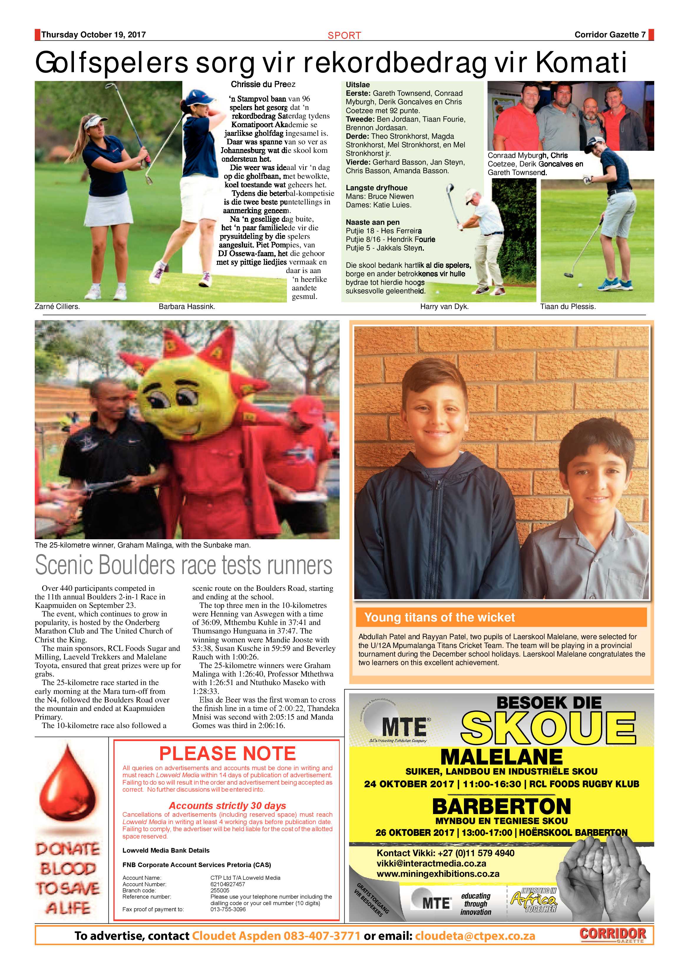 Corridor Gazette 18 October 2017 page 7