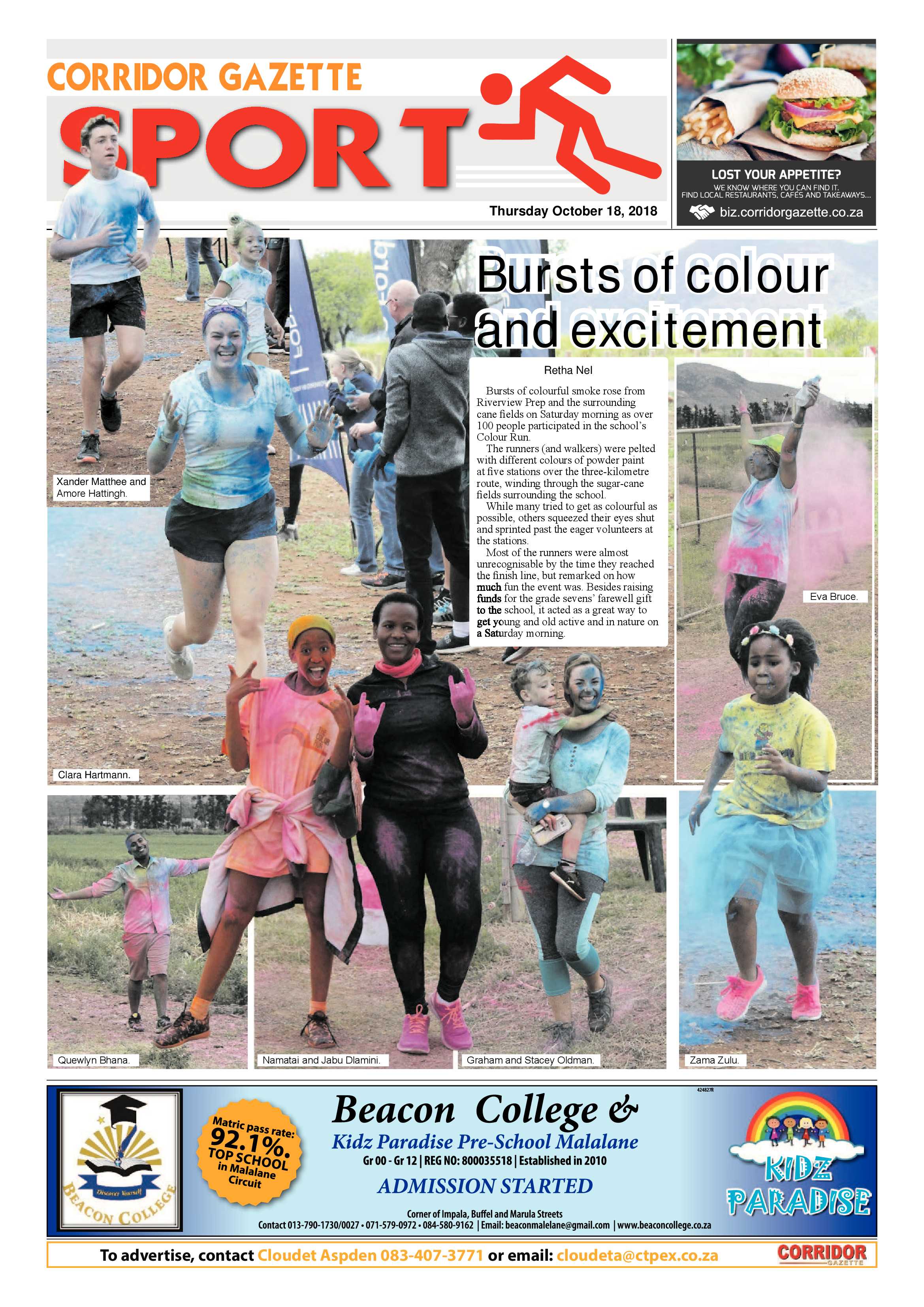 Corridor Gazette 18 October 2018 page 8