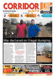 Corridor Gazette 18 October 2018