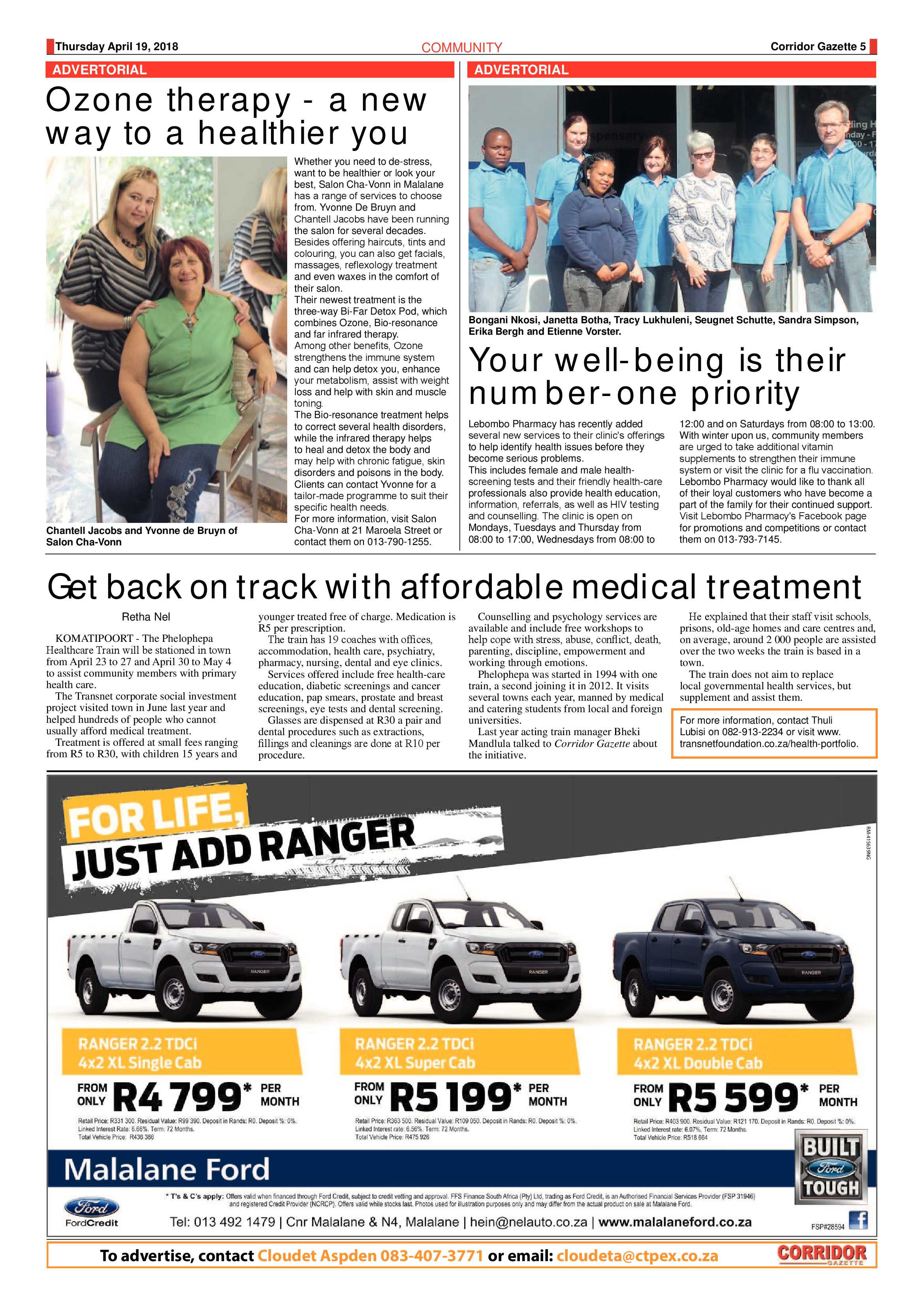 Corridor Gazette 19 April 2018 page 5