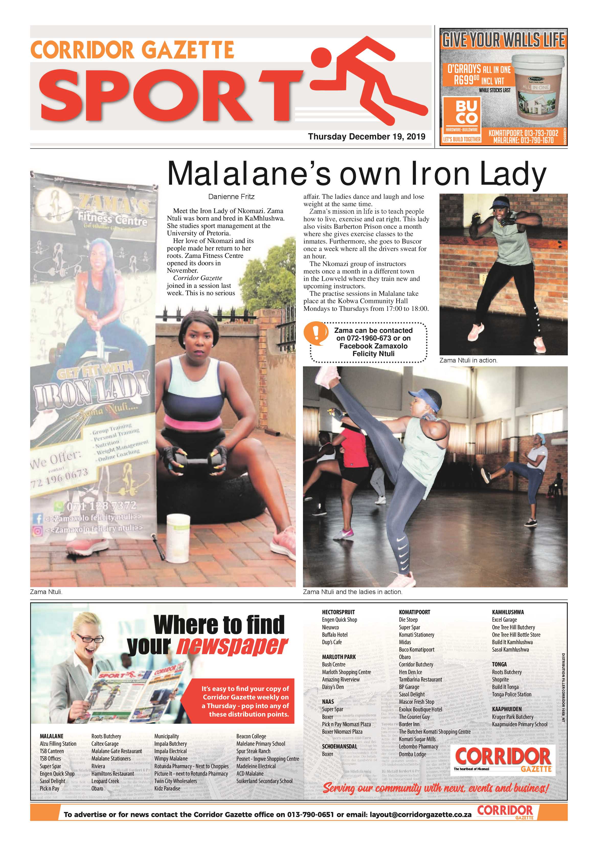 Corridor Gazette 19 December 2019 page 8