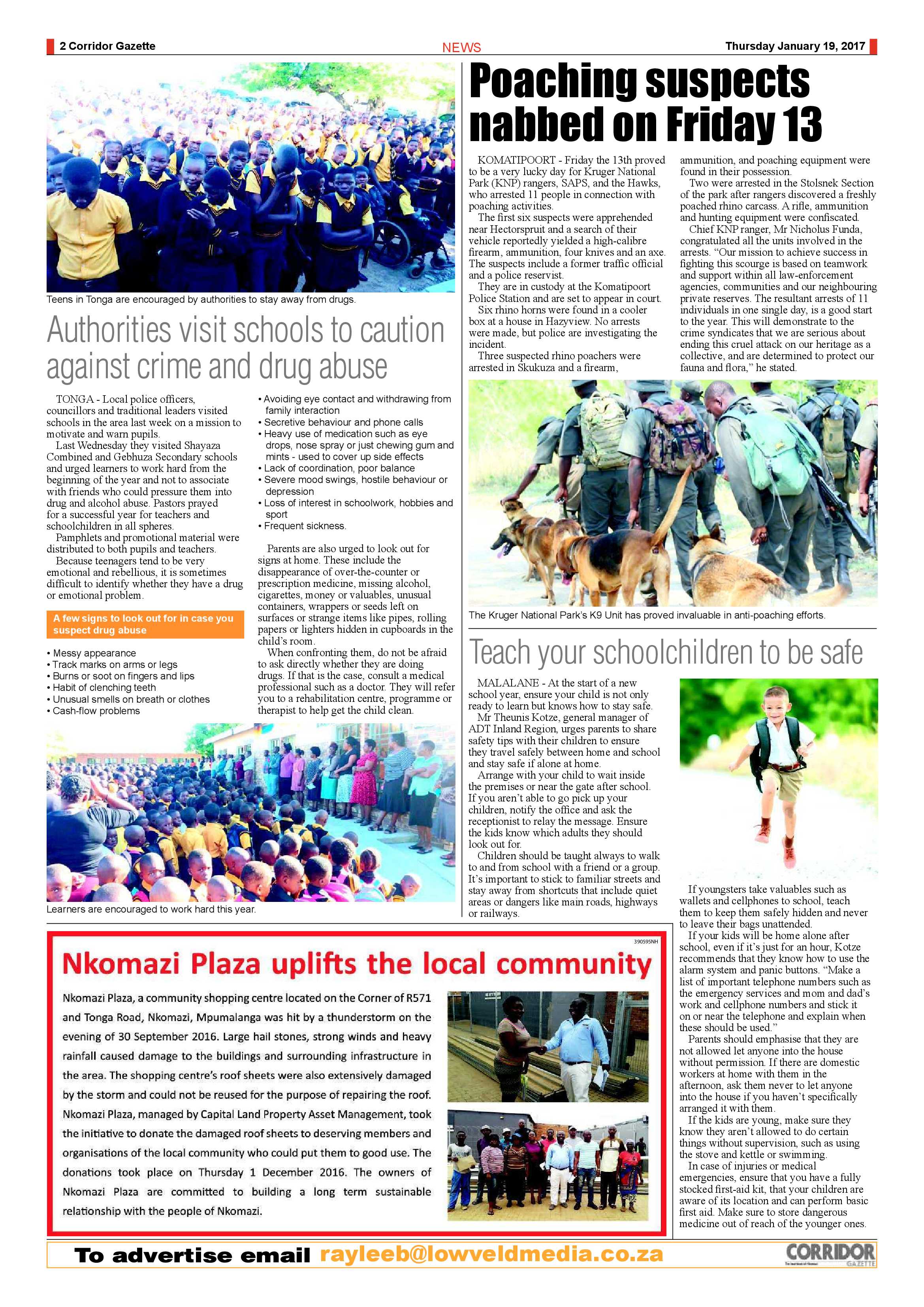 Corridor Gazette 19 January 2017 page 2