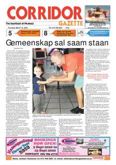 Corridor Gazette 19 March 2020