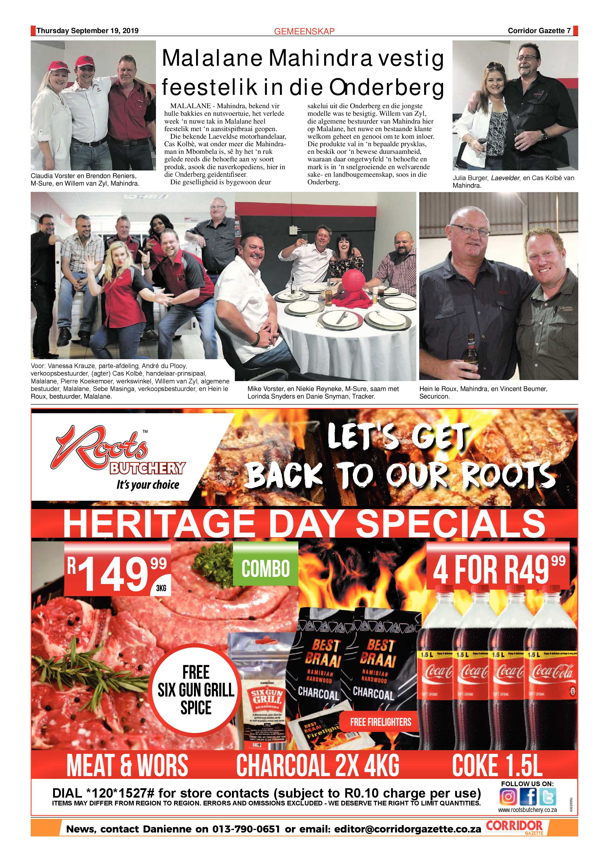 Corridor Gazette 19 September 2019 page 7