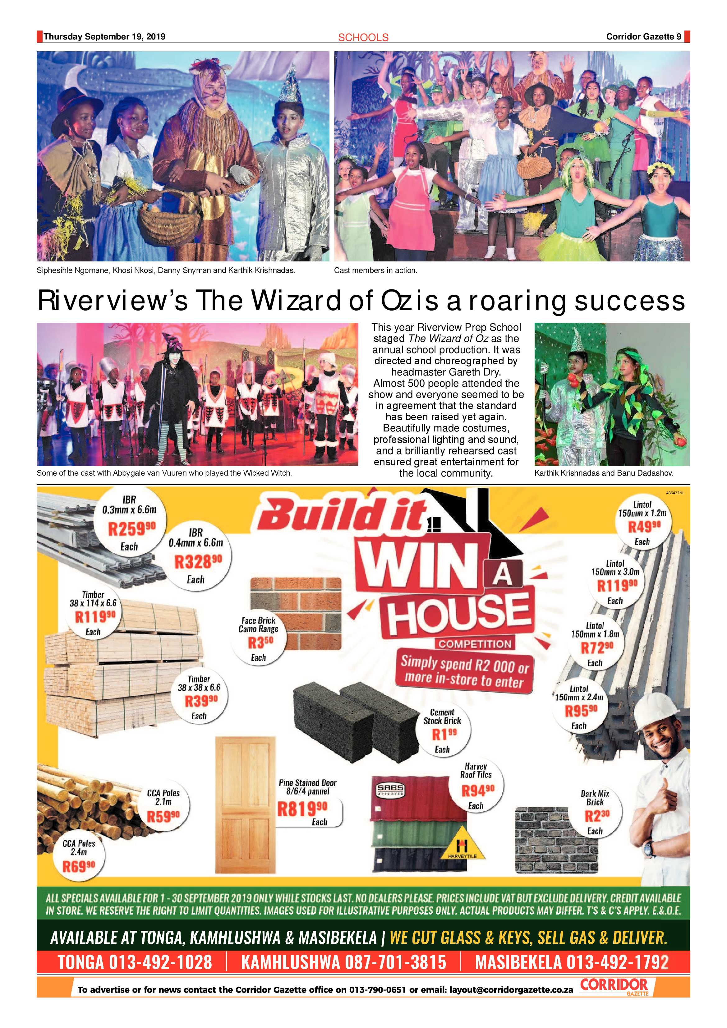 Corridor Gazette 19 September 2019 page 9