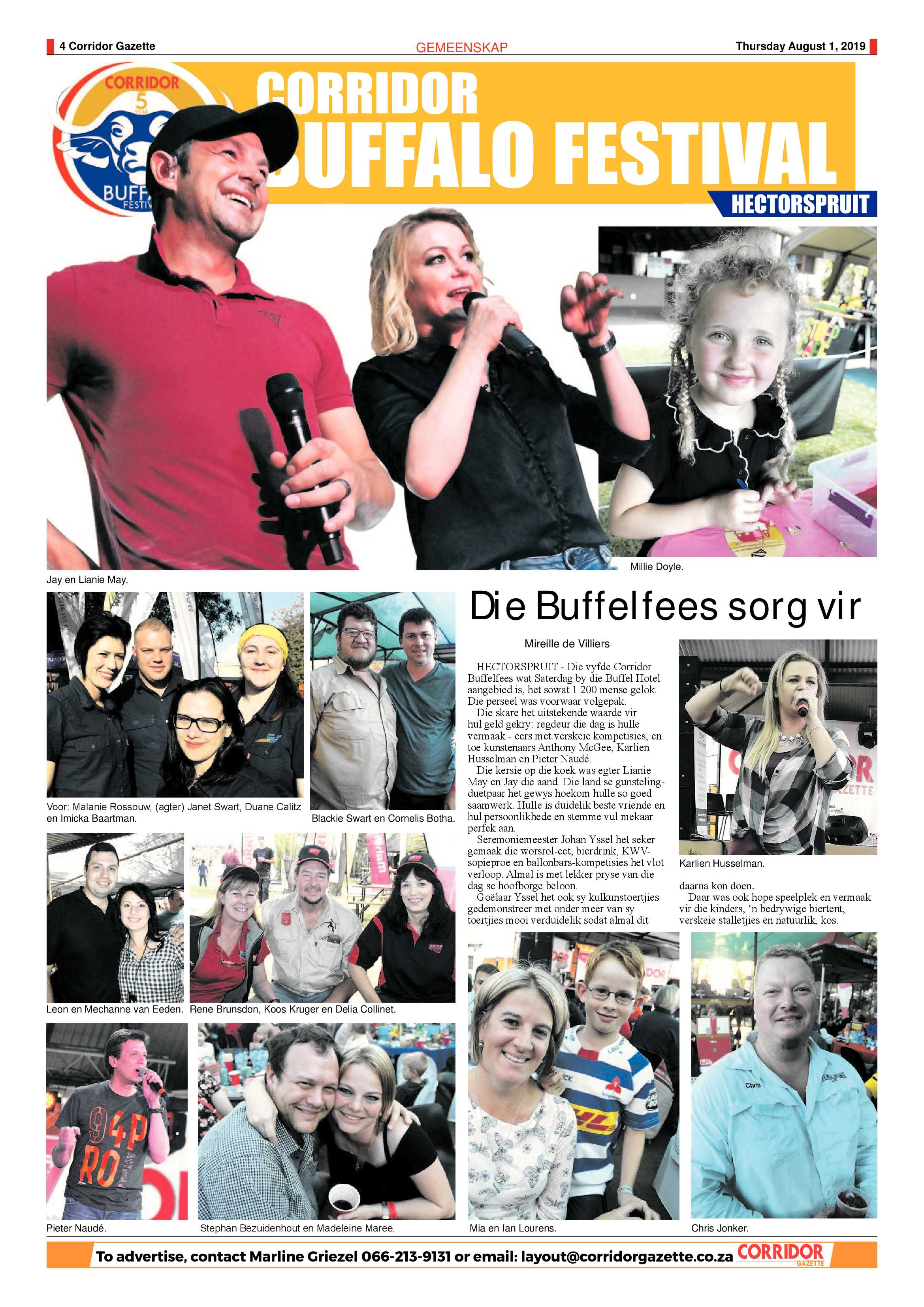 Corridor Gazette 1 August 2019 page 4