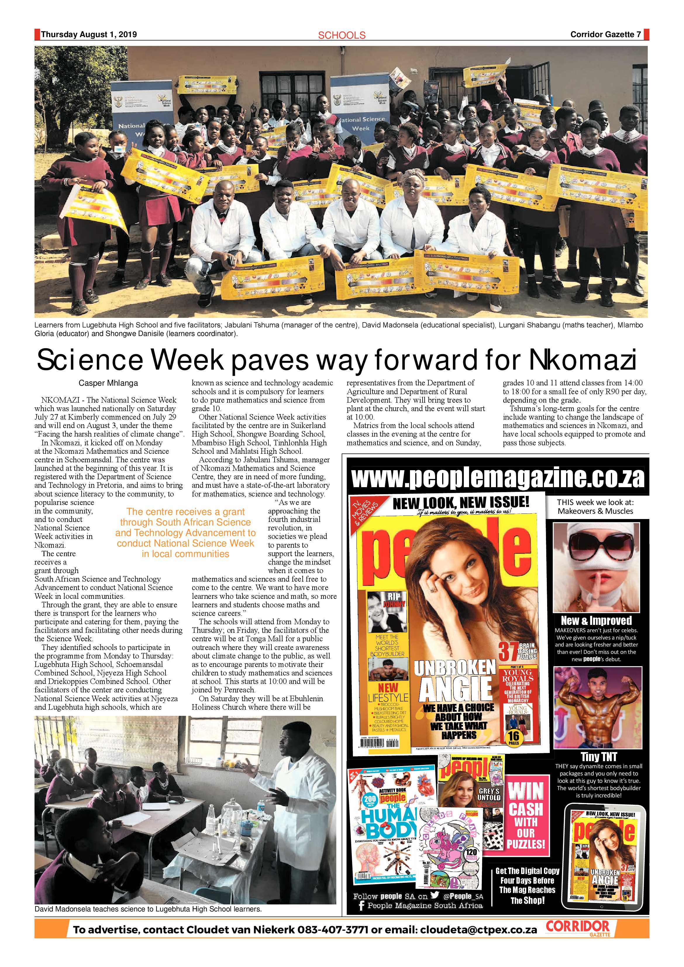Corridor Gazette 1 August 2019 page 7