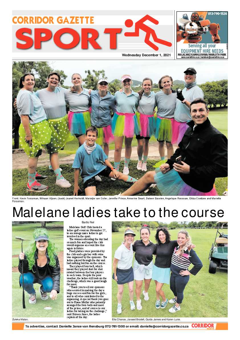 Corridor Gazette 1 December 2021 page 8