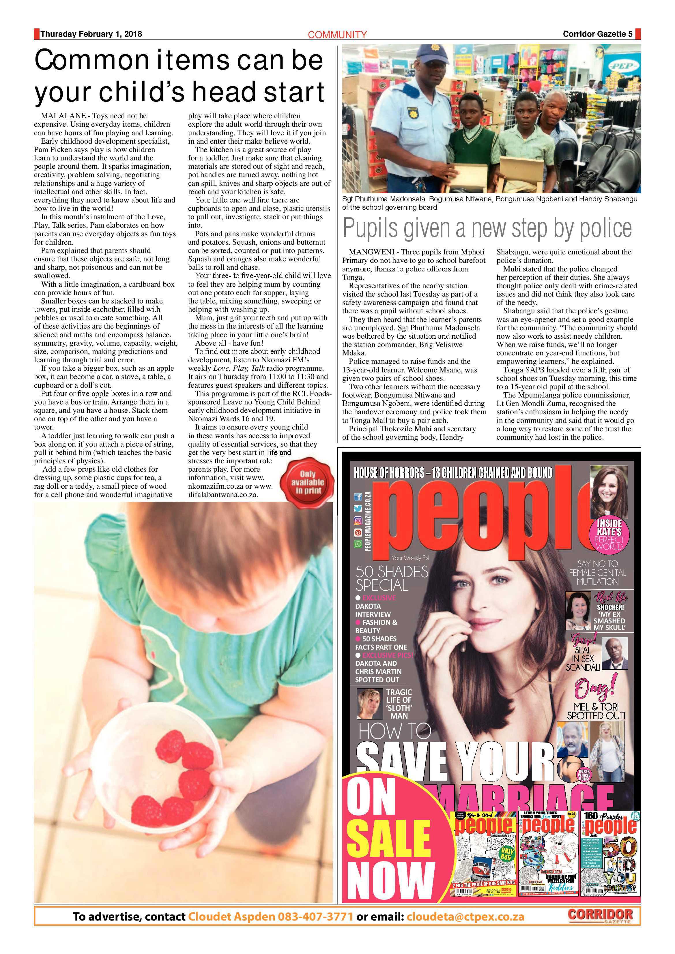 Corridor Gazette 1 February 2018 page 5