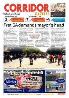 Corridor Gazette 1 February 2018