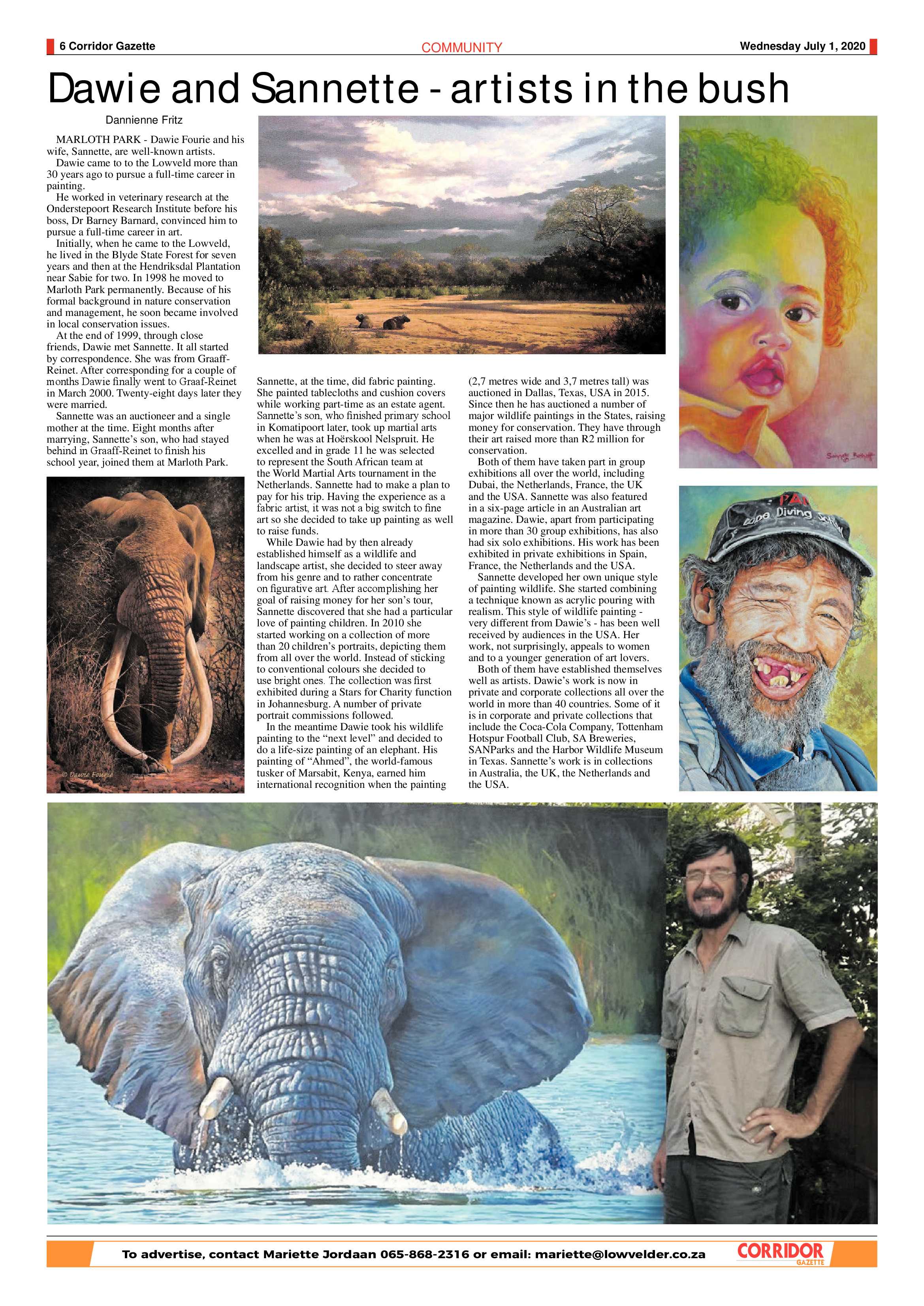 Corridor Gazette 1 July 2020 page 6