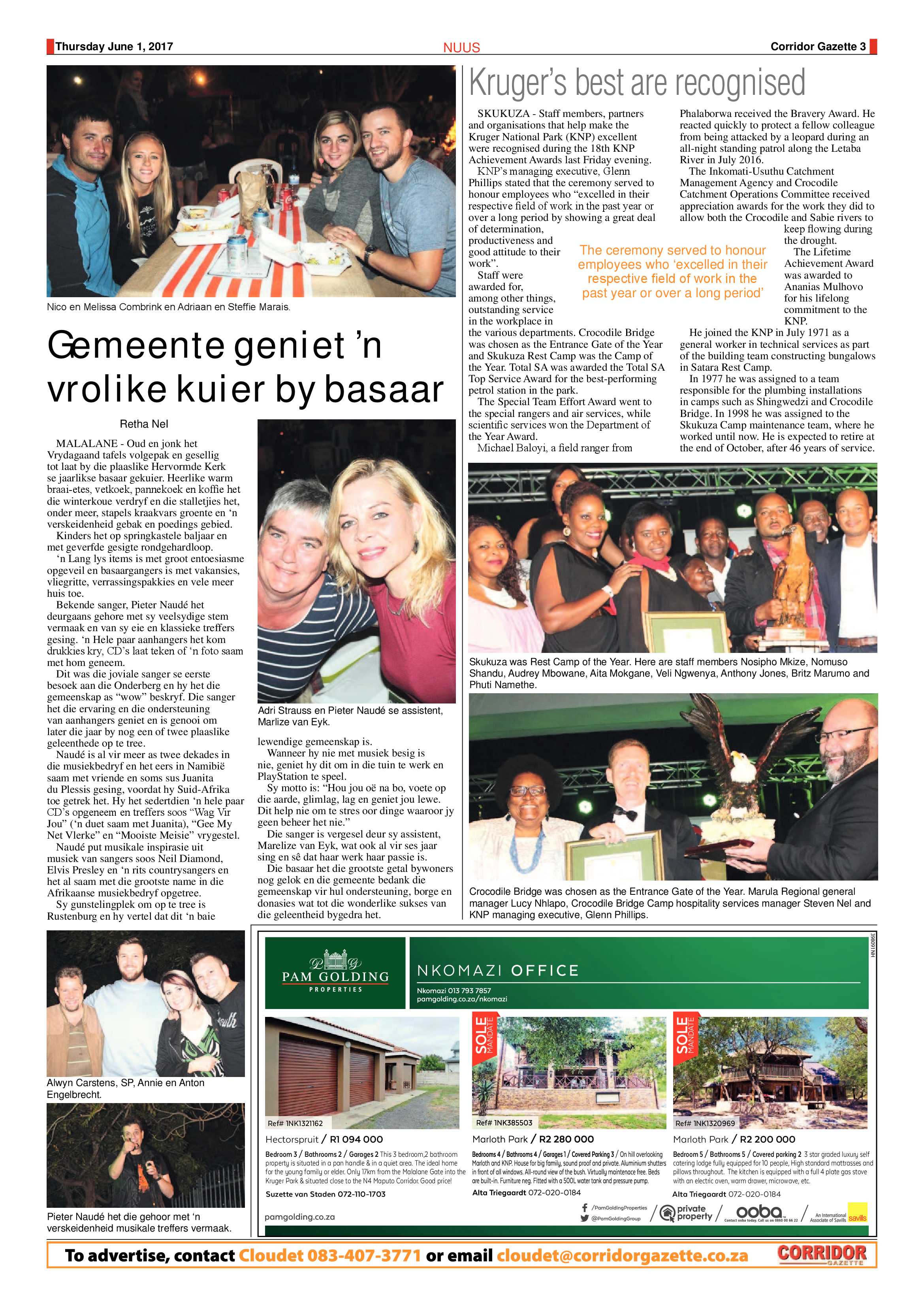 Corridor Gazette 1 June 2017 page 3