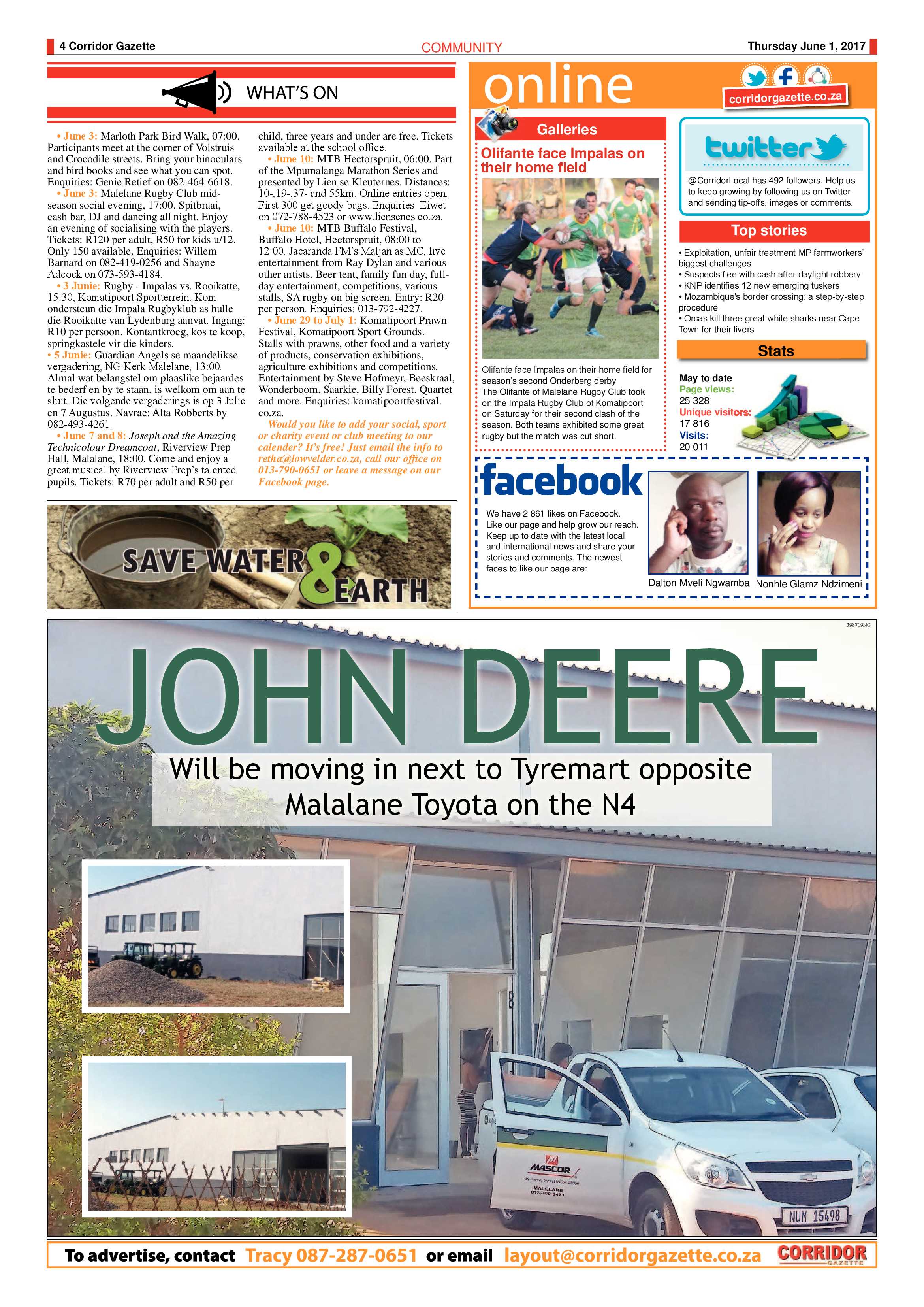 Corridor Gazette 1 June 2017 page 4