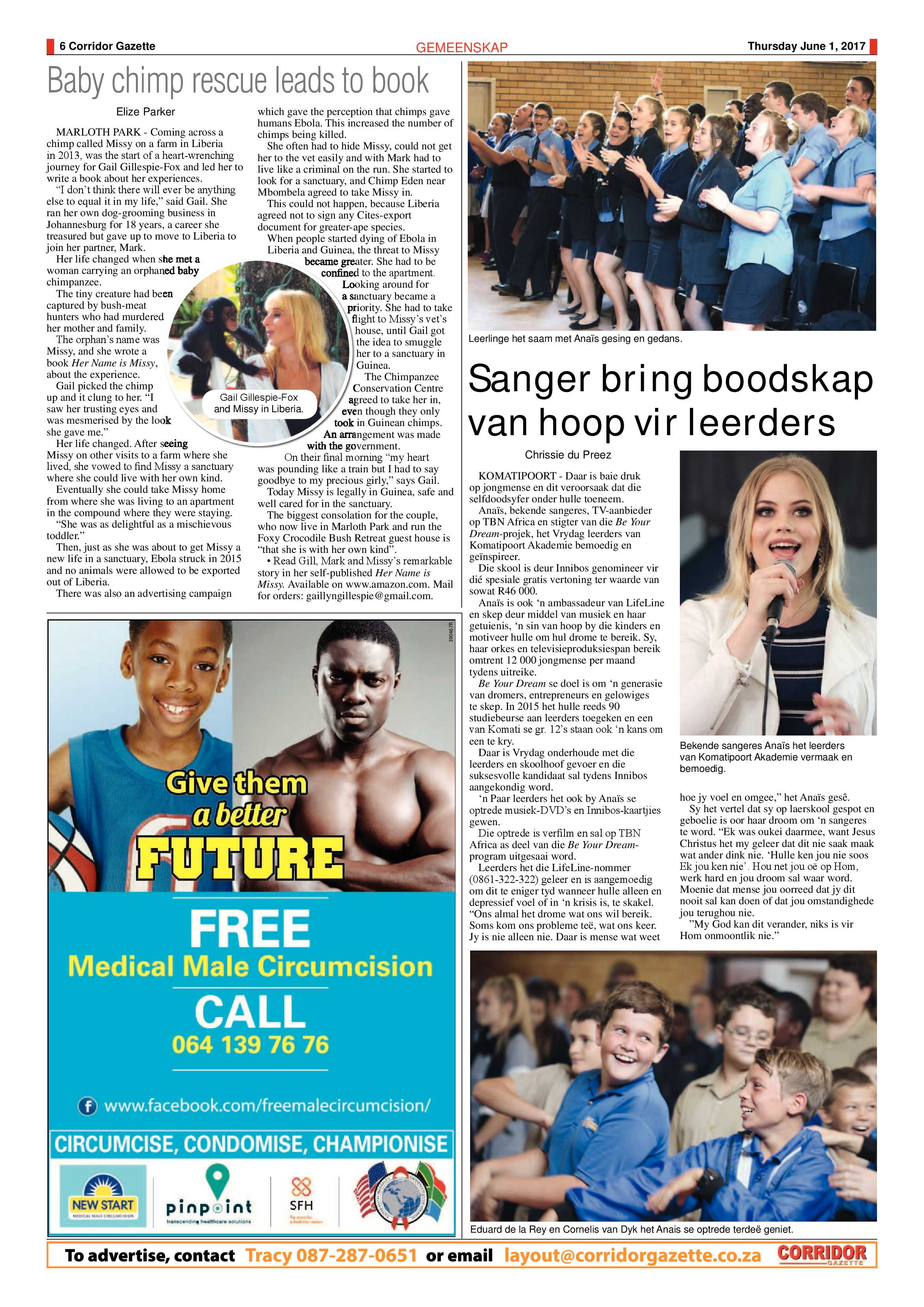 Corridor Gazette 1 June 2017 page 6