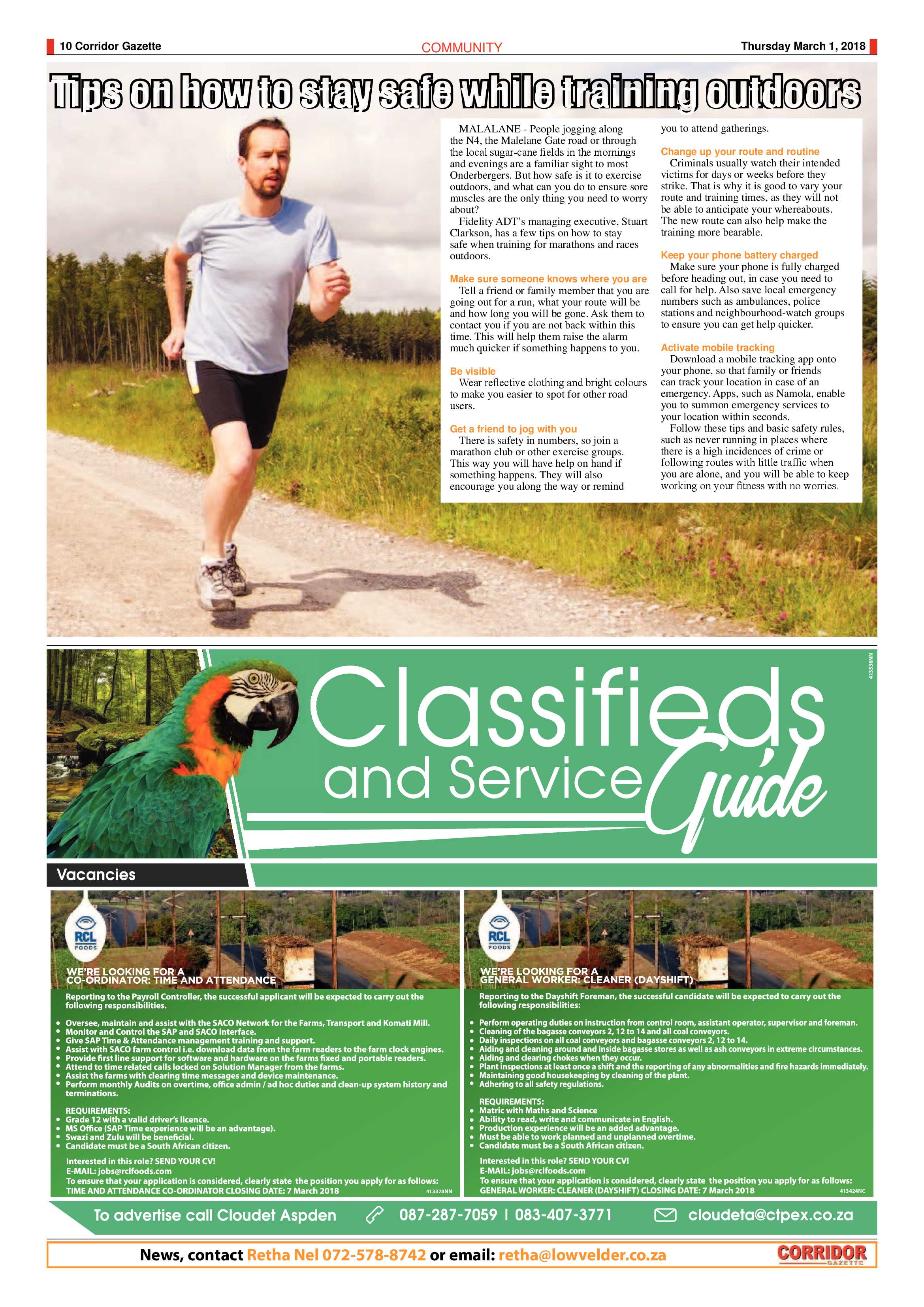 Corridor Gazette 1 March 2018 page 10
