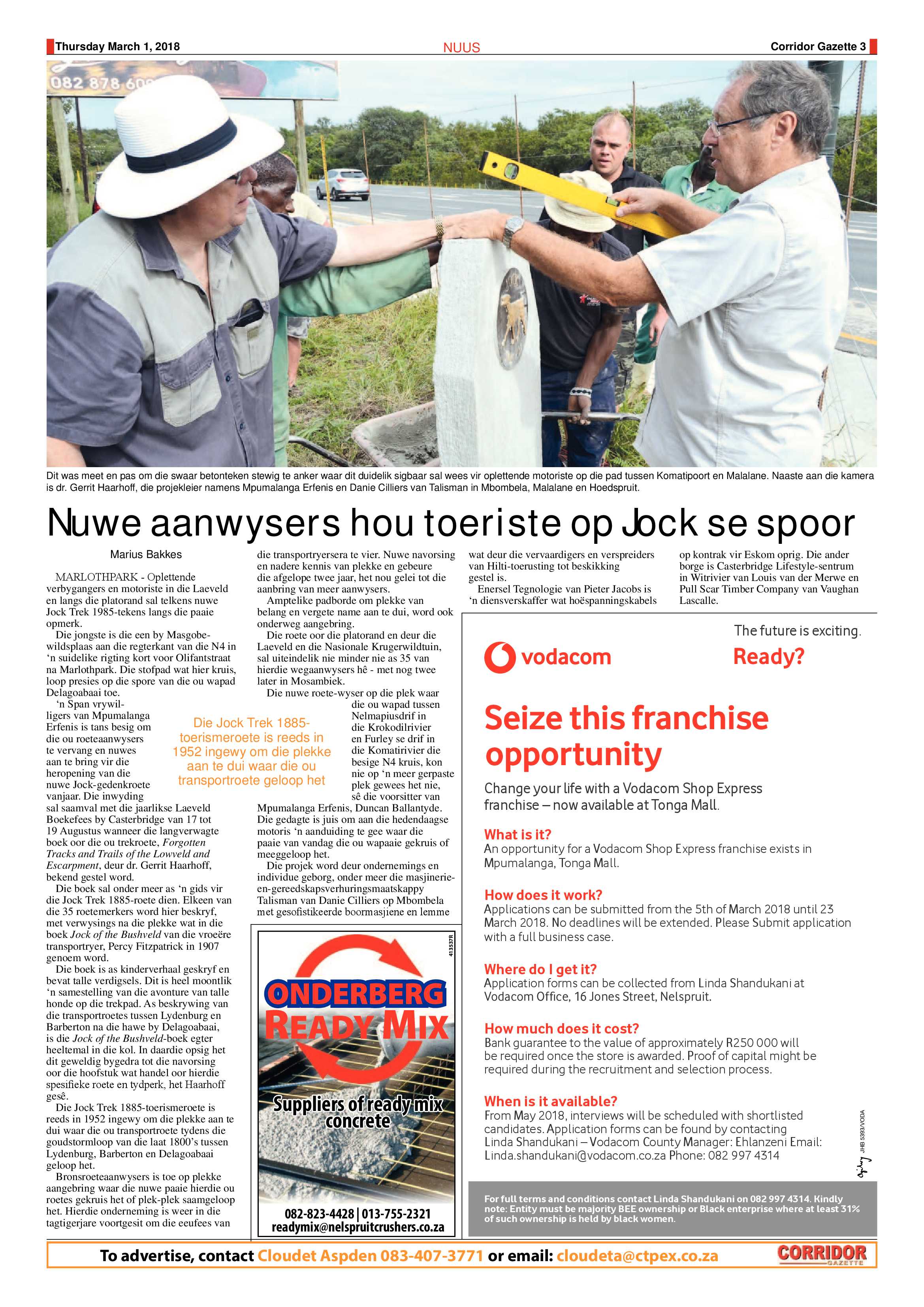 Corridor Gazette 1 March 2018 page 3
