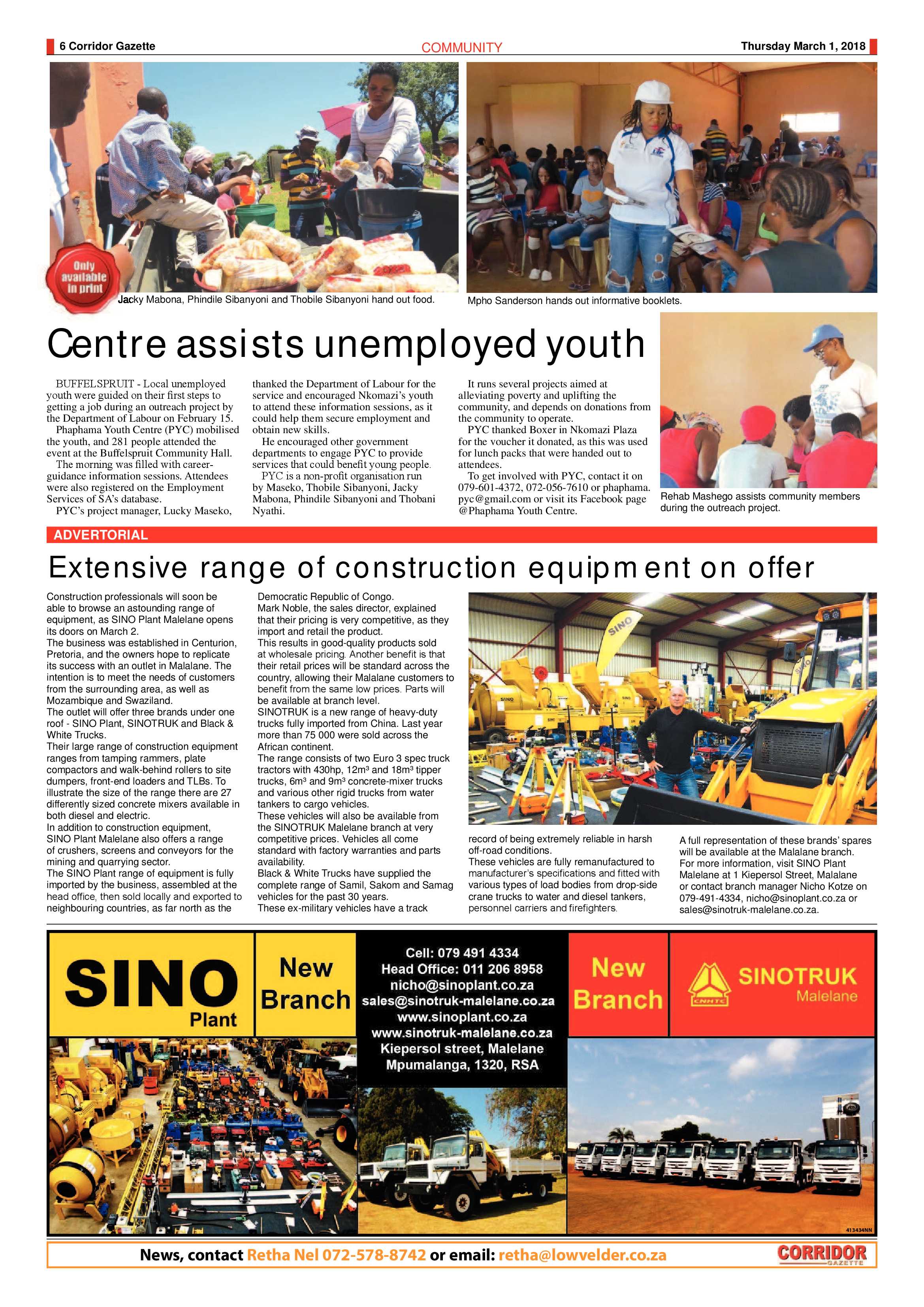 Corridor Gazette 1 March 2018 page 6