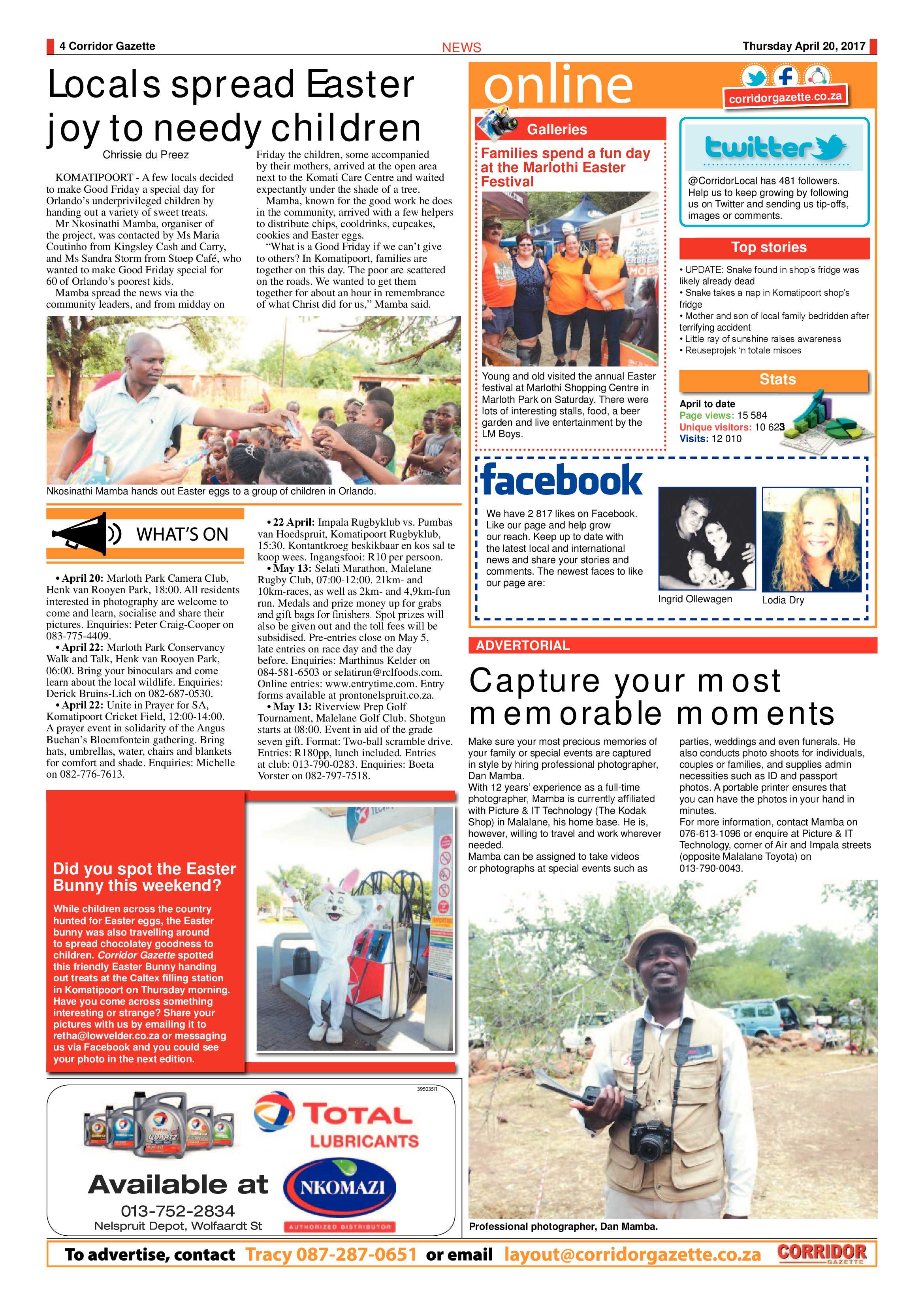 Corridor Gazette 20 April 2017 page 4