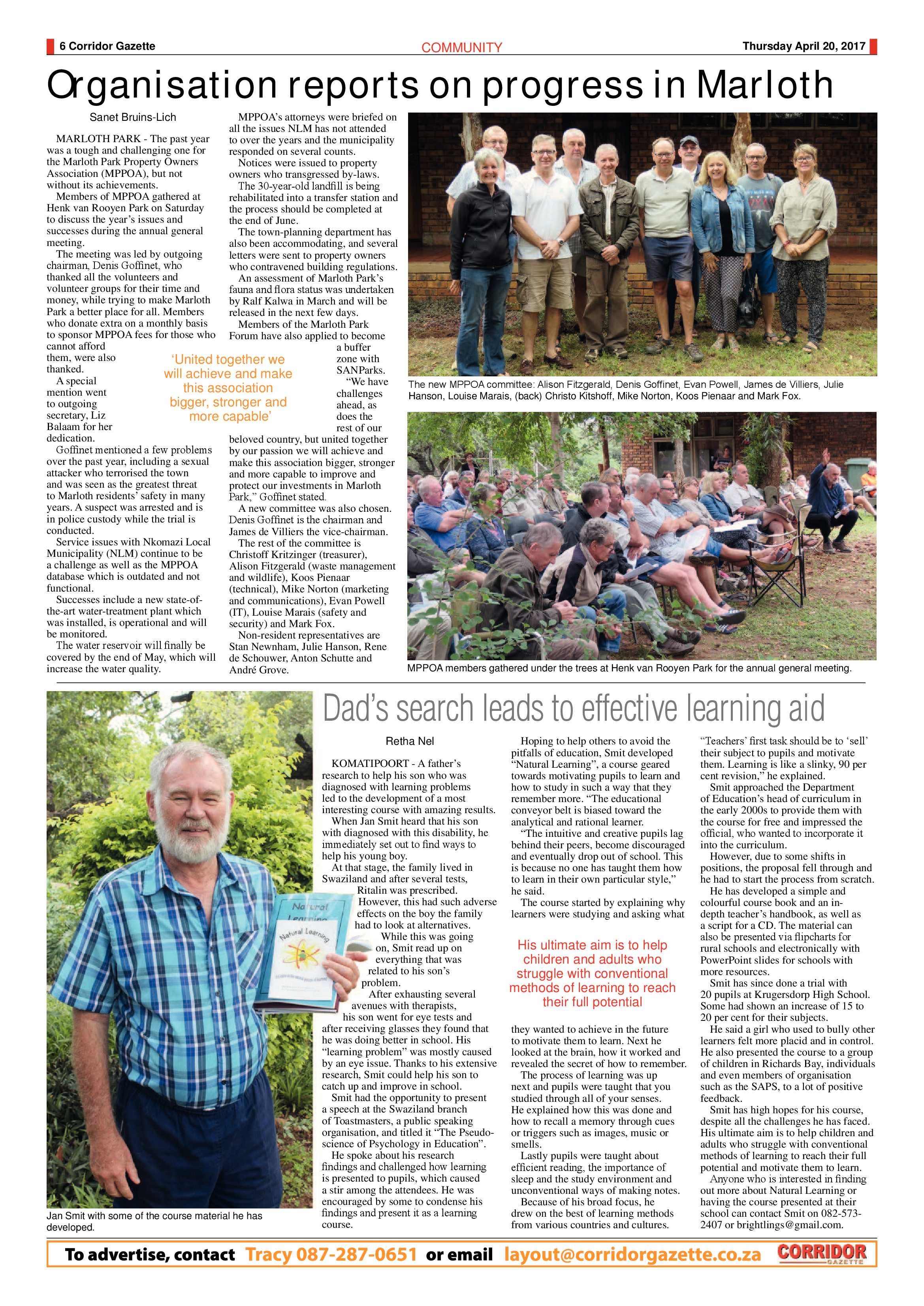 Corridor Gazette 20 April 2017 page 6